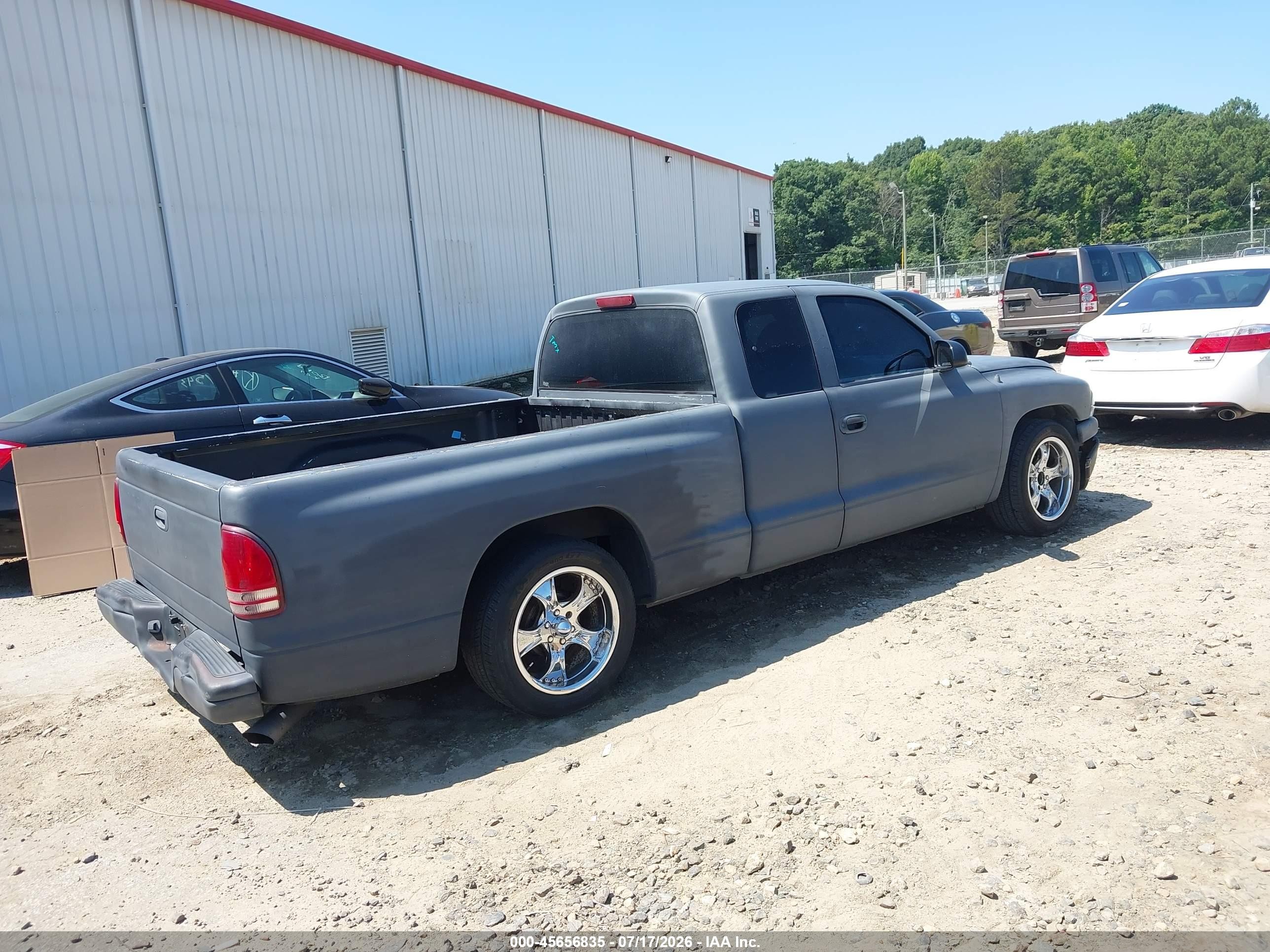 1999 Dodge Dakota Slt/sport Gray vin: 1B7GL22X5XS179856