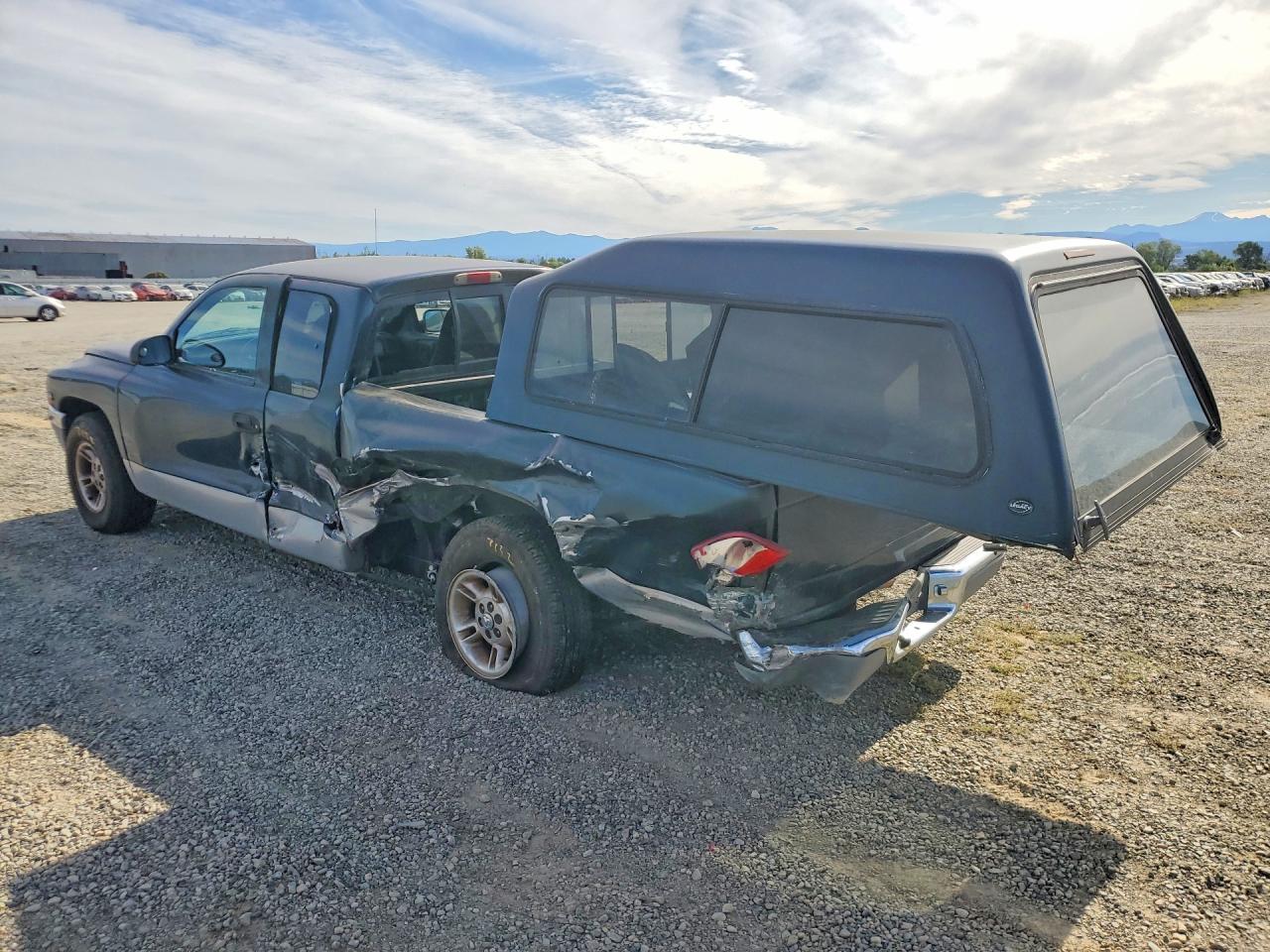 1999 Dodge Dakota Green vin: 1B7GL22X5XS221393