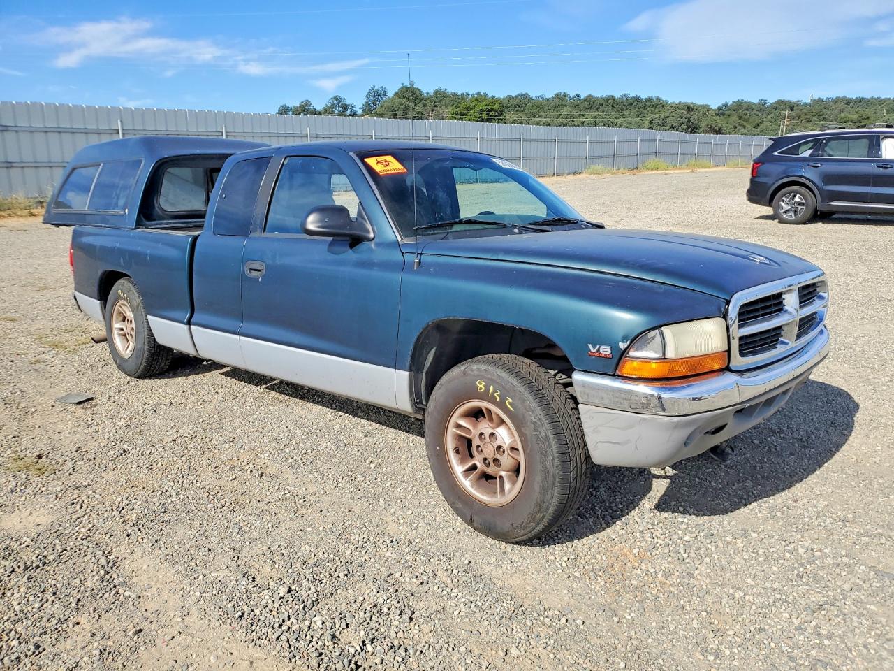 1999 Dodge Dakota Green vin: 1B7GL22X5XS221393