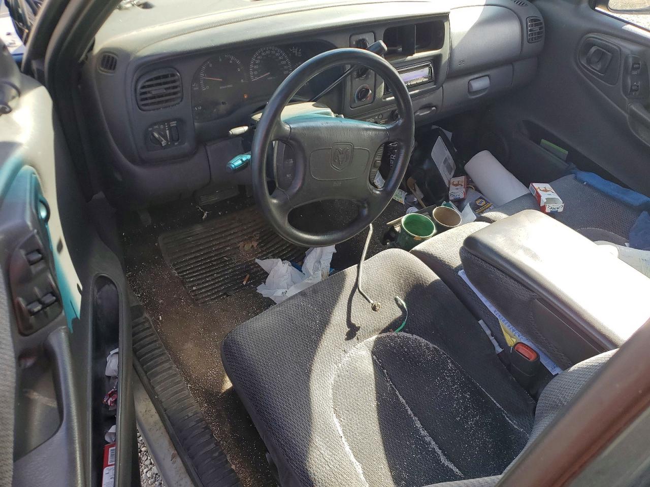 1999 Dodge Dakota Green vin: 1B7GL22X5XS221393
