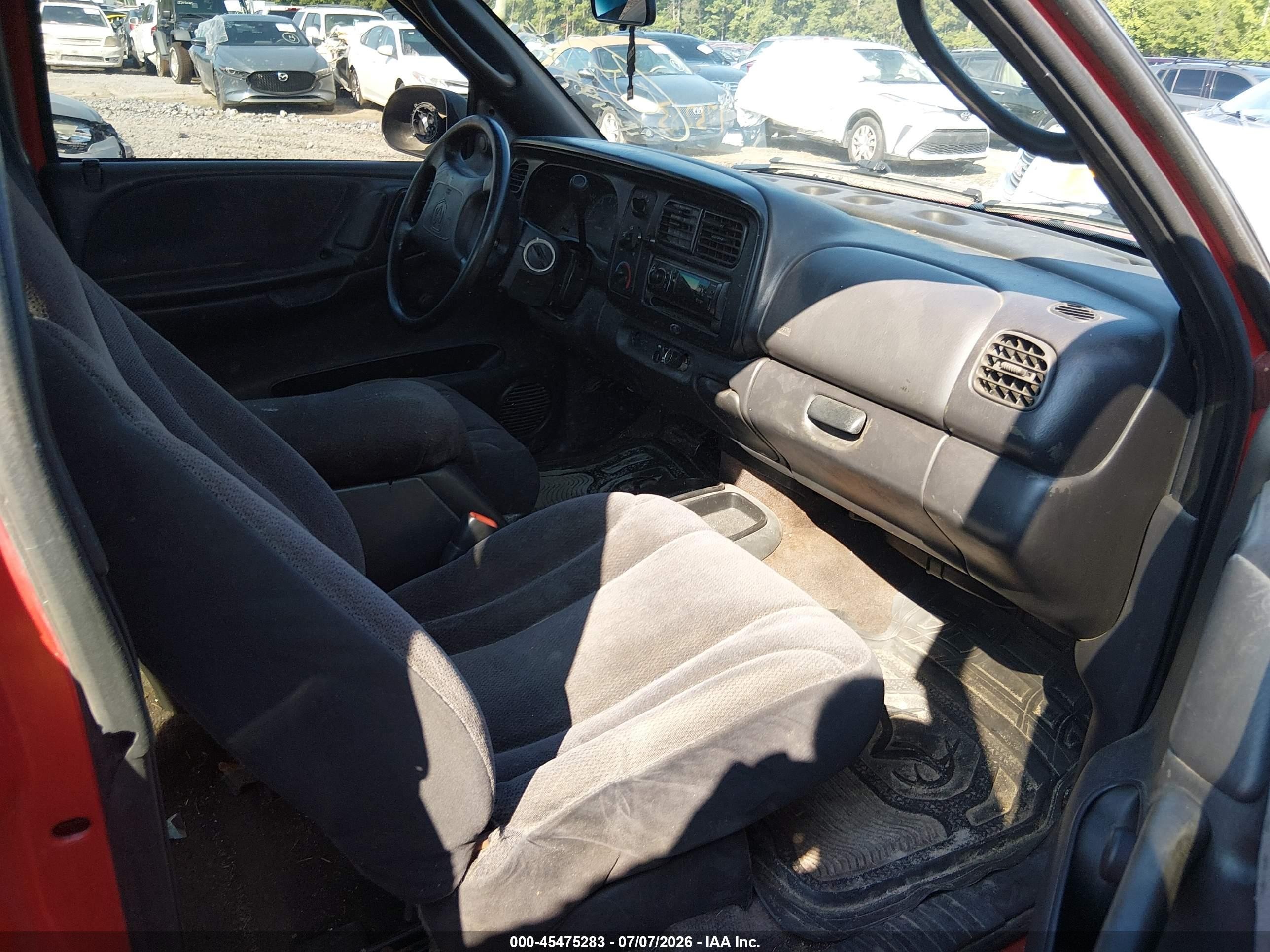 2000 Dodge Dakota Slt/sport Red vin: 1B7GL22X5YS686936