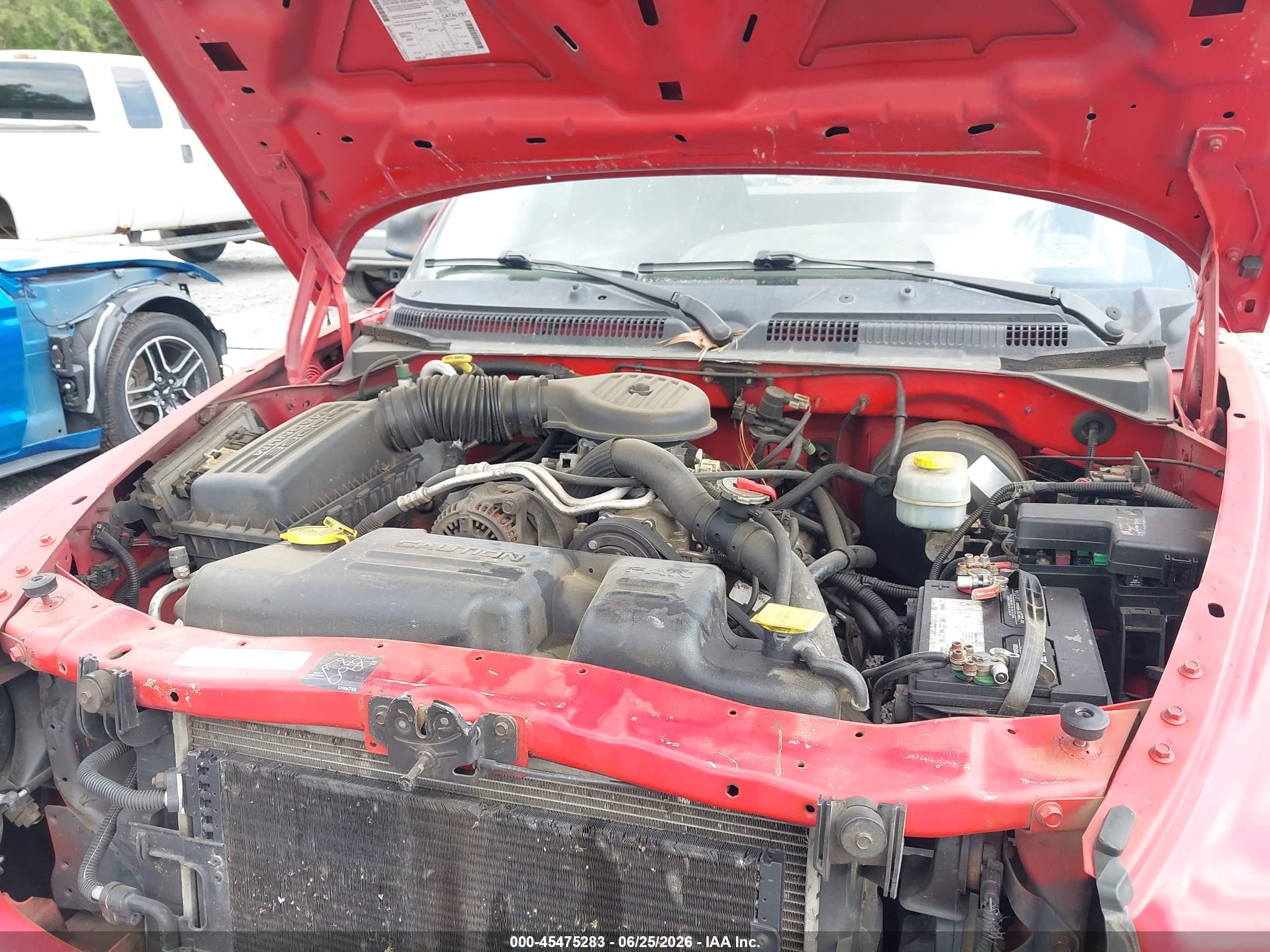 2000 Dodge Dakota Slt/sport Red vin: 1B7GL22X5YS686936