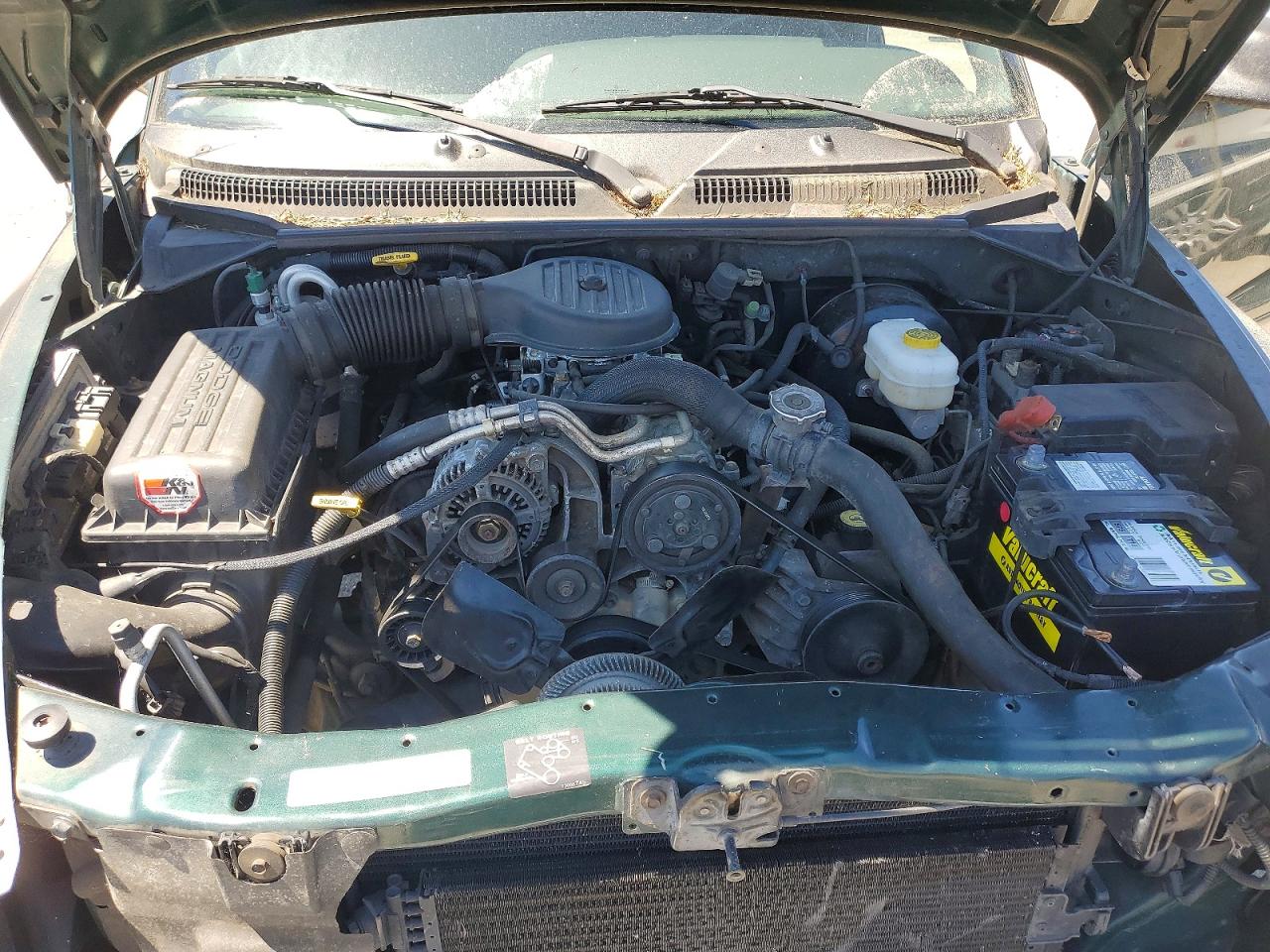 2000 Dodge Dakota Green vin: 1B7GL22X5YS692333