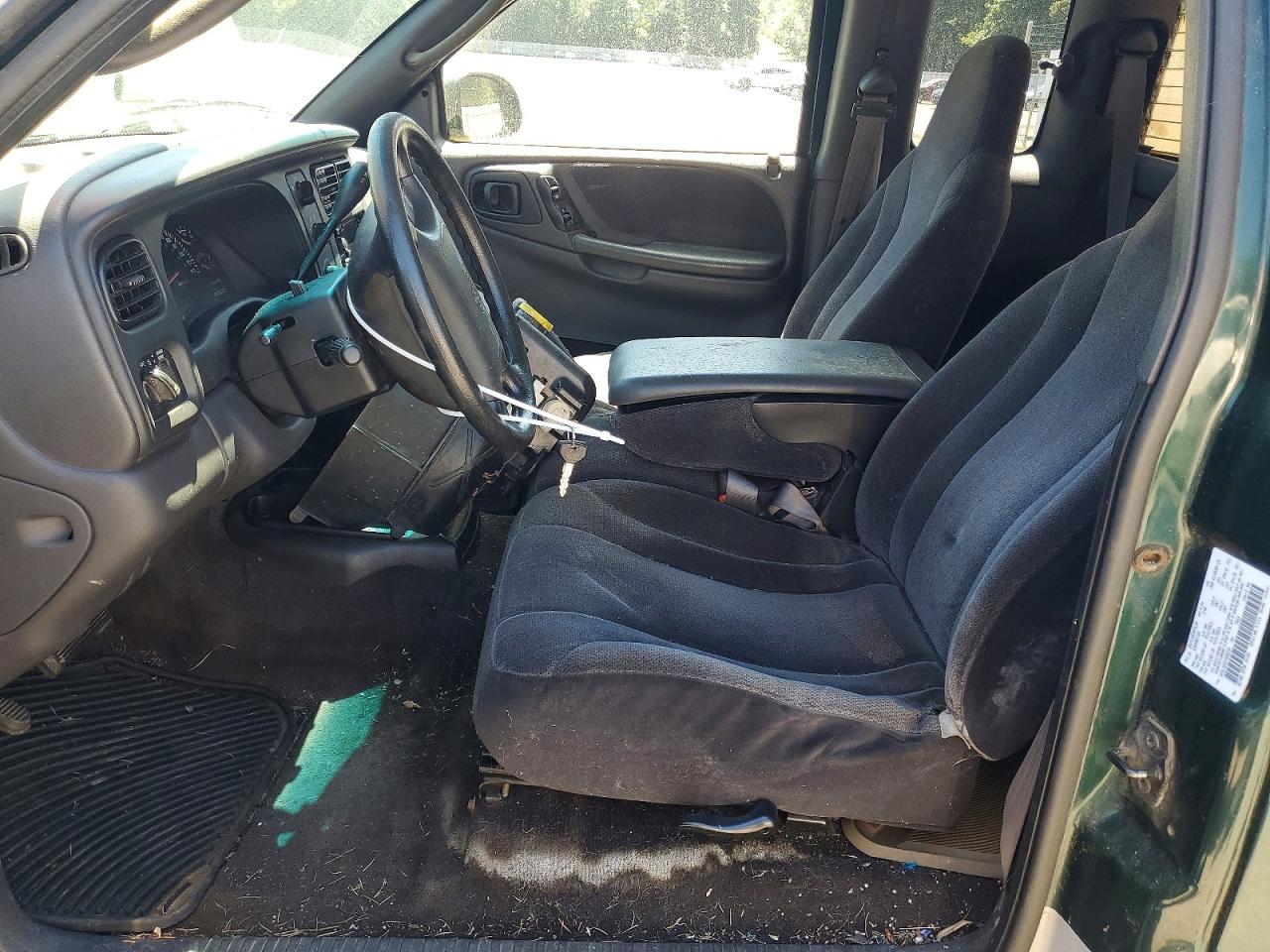 2000 Dodge Dakota Green vin: 1B7GL22X5YS692333