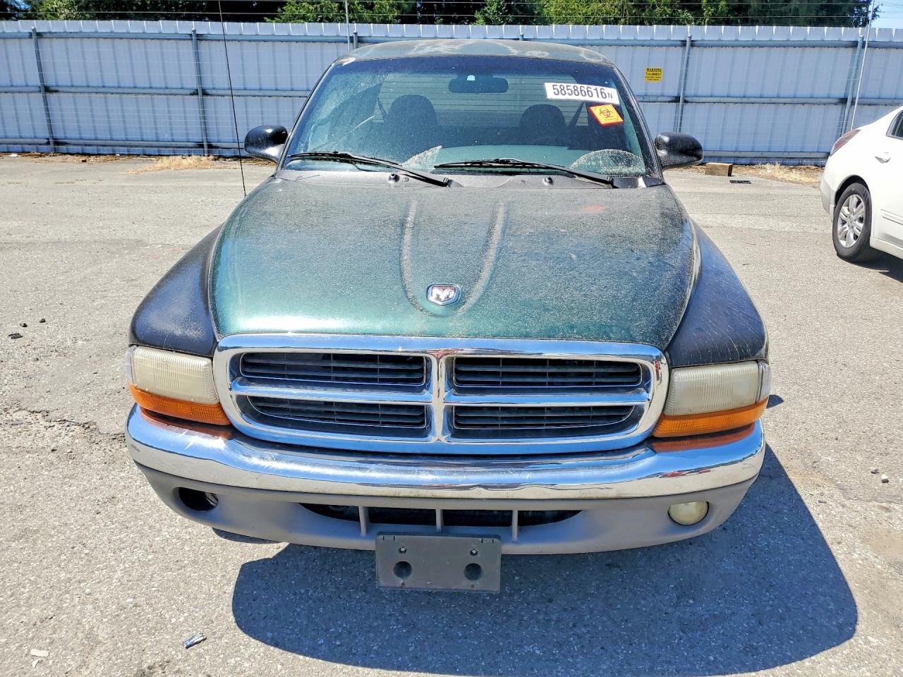 2000 Dodge Dakota Green vin: 1B7GL22X5YS692333