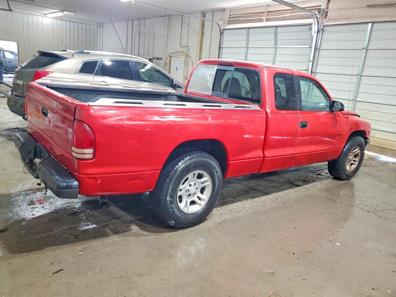 1998 Dodge Dakota Red vin: 1B7GL22X6WS662030