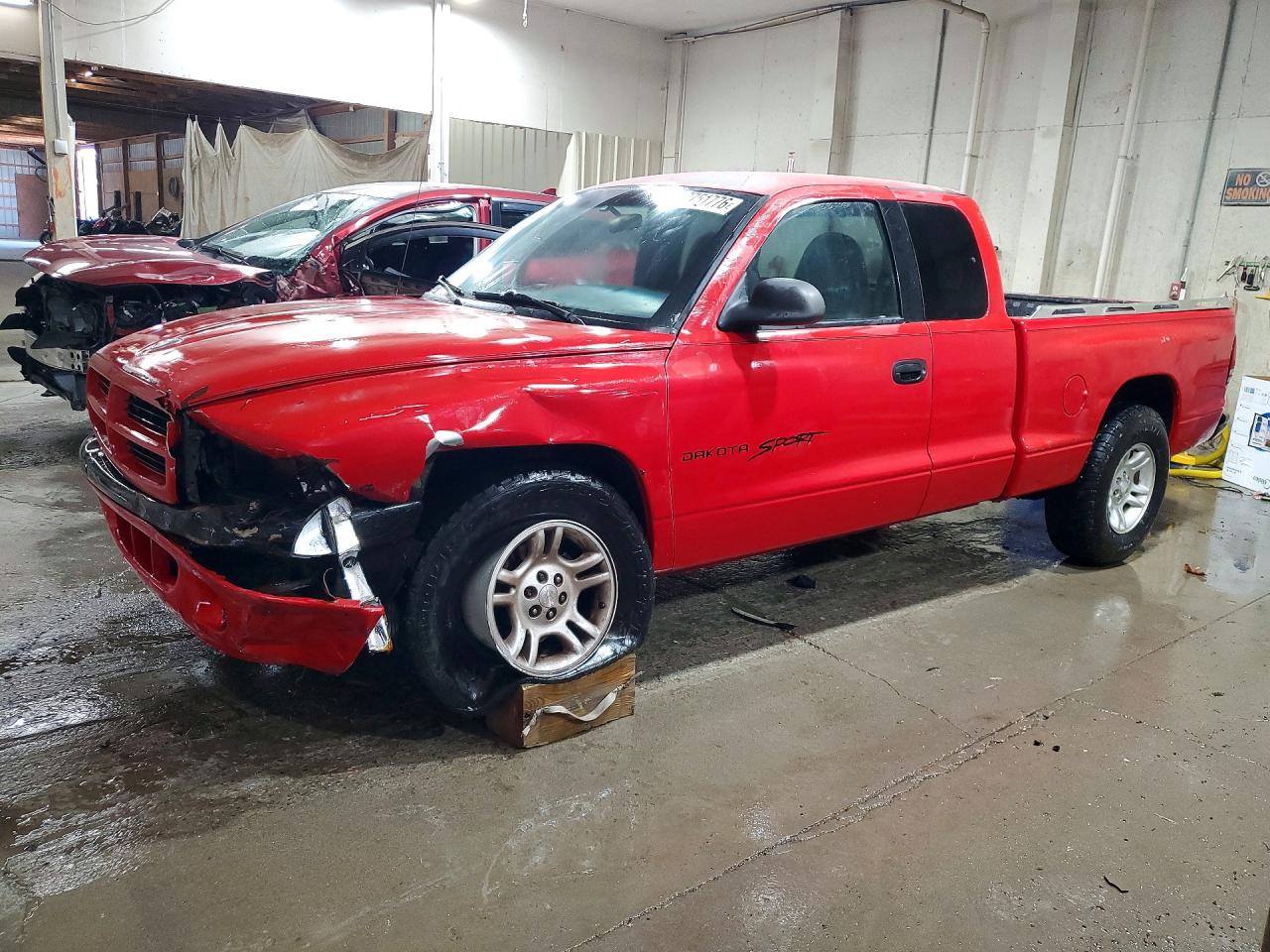 1998 Dodge Dakota Red vin: 1B7GL22X6WS662030