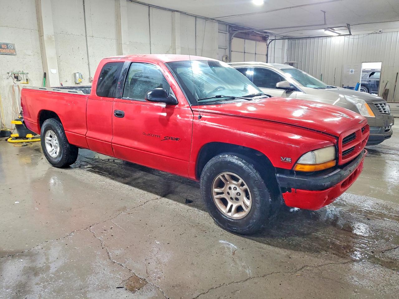 1998 Dodge Dakota Red vin: 1B7GL22X6WS662030
