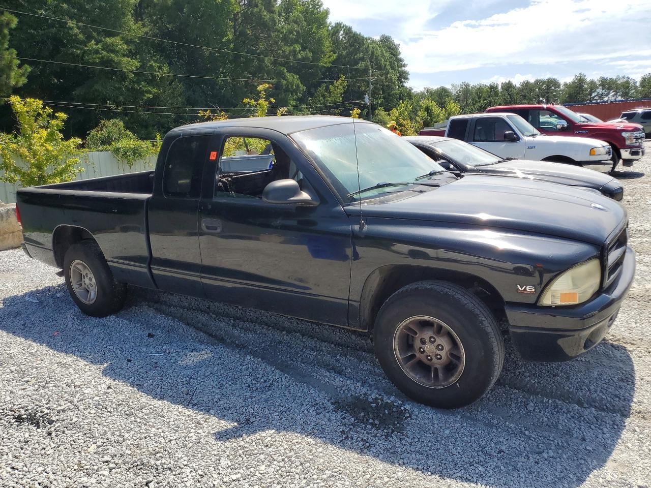 1999 Dodge Dakota Black vin: 1B7GL22X6XS110108