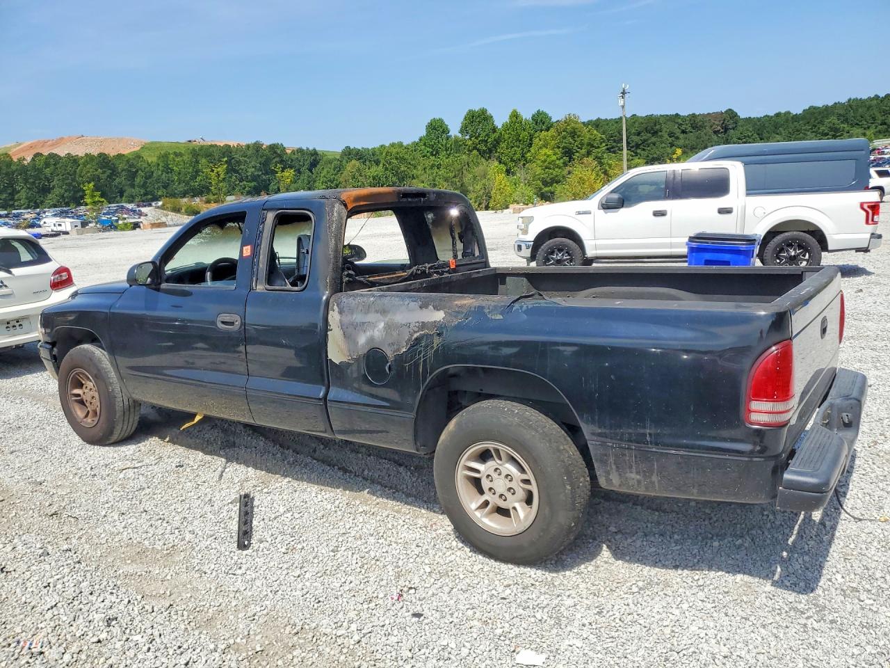 1999 Dodge Dakota Black vin: 1B7GL22X6XS110108