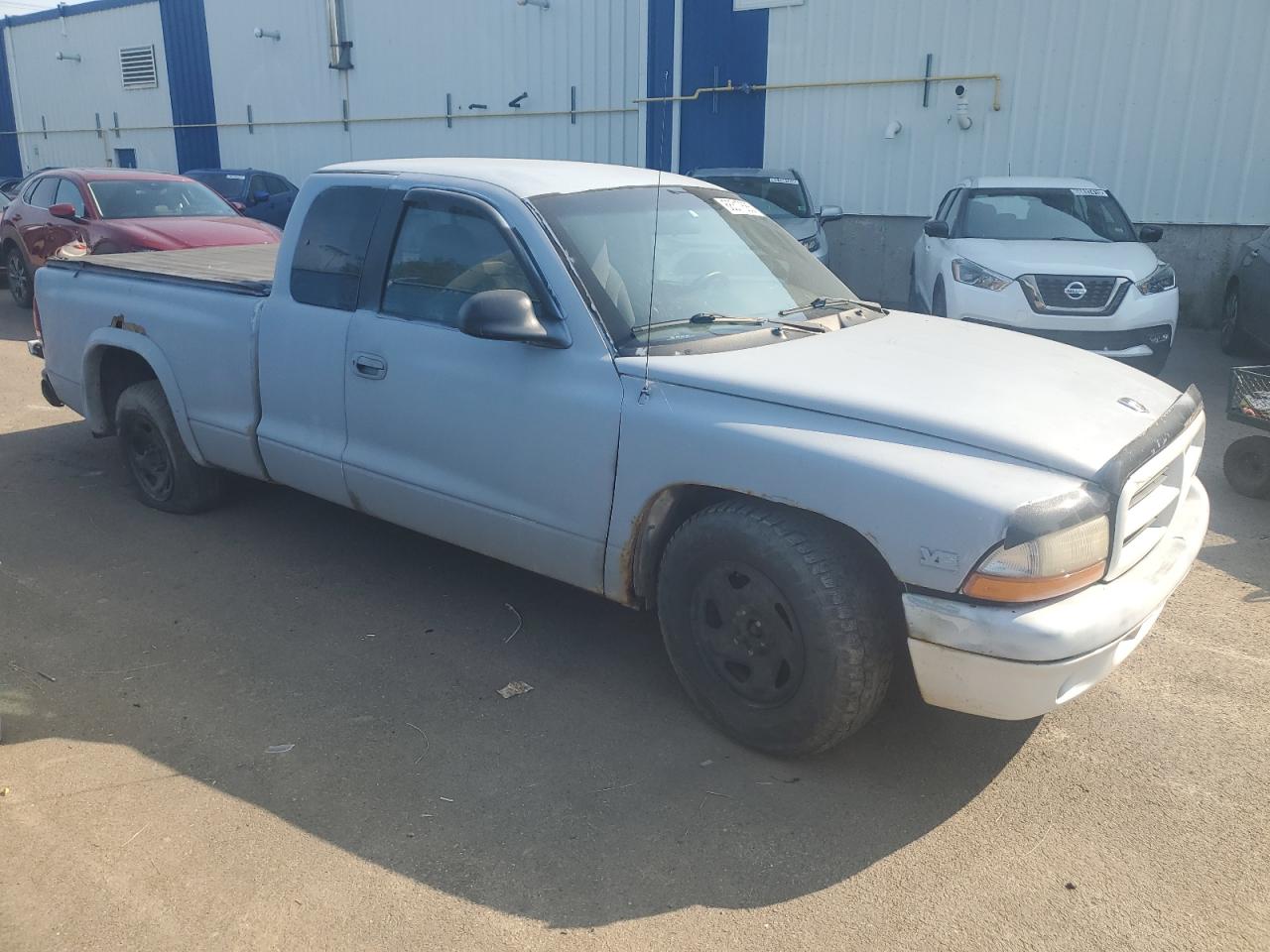 2000 Dodge Dakota Серый vin: 1B7GL22X6YS667232