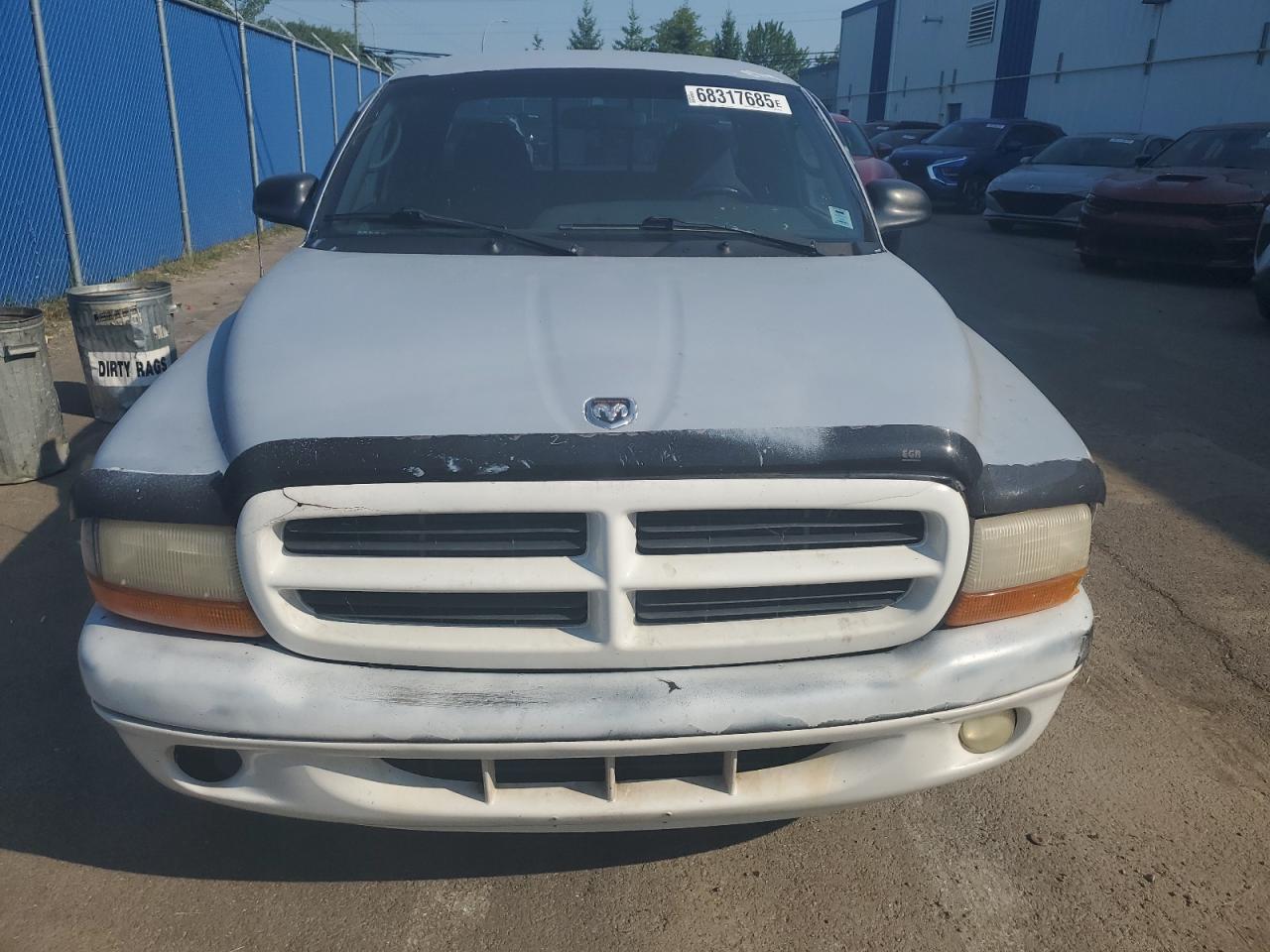 2000 Dodge Dakota Серый vin: 1B7GL22X6YS667232