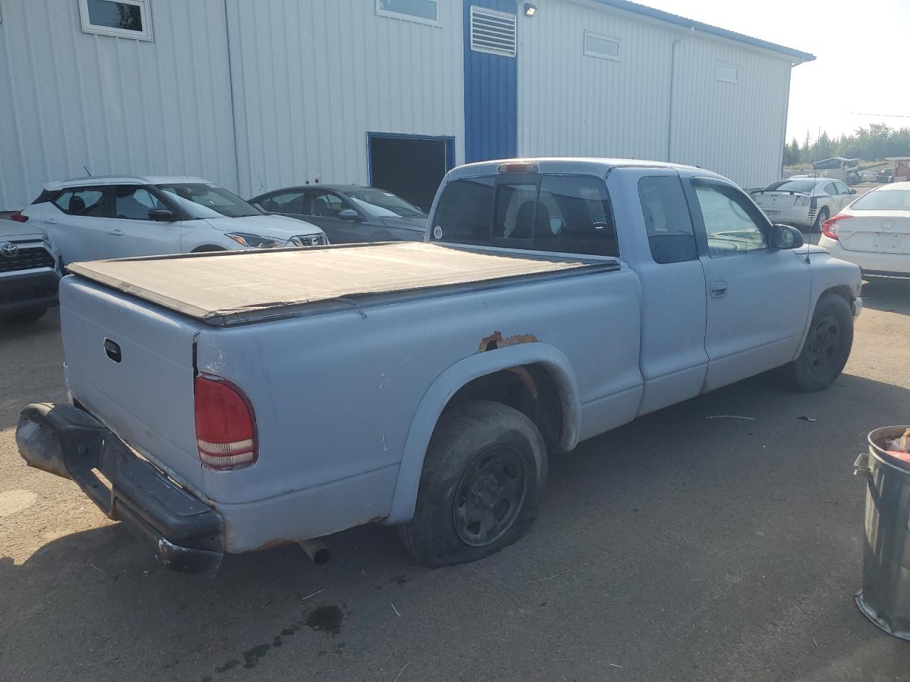2000 Dodge Dakota Серый vin: 1B7GL22X6YS667232