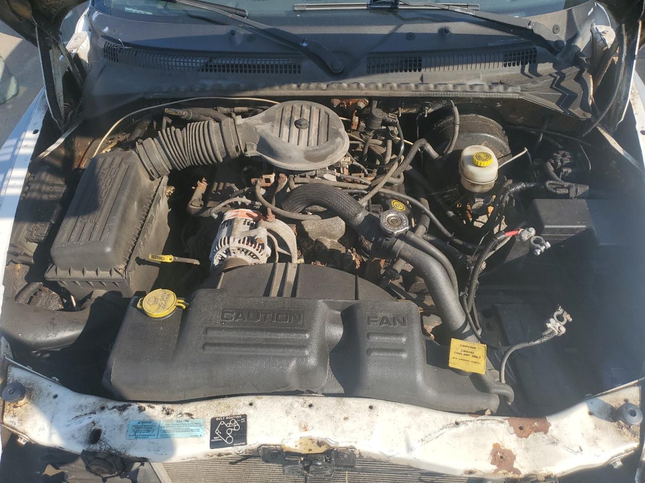 2000 Dodge Dakota Серый vin: 1B7GL22X6YS667232