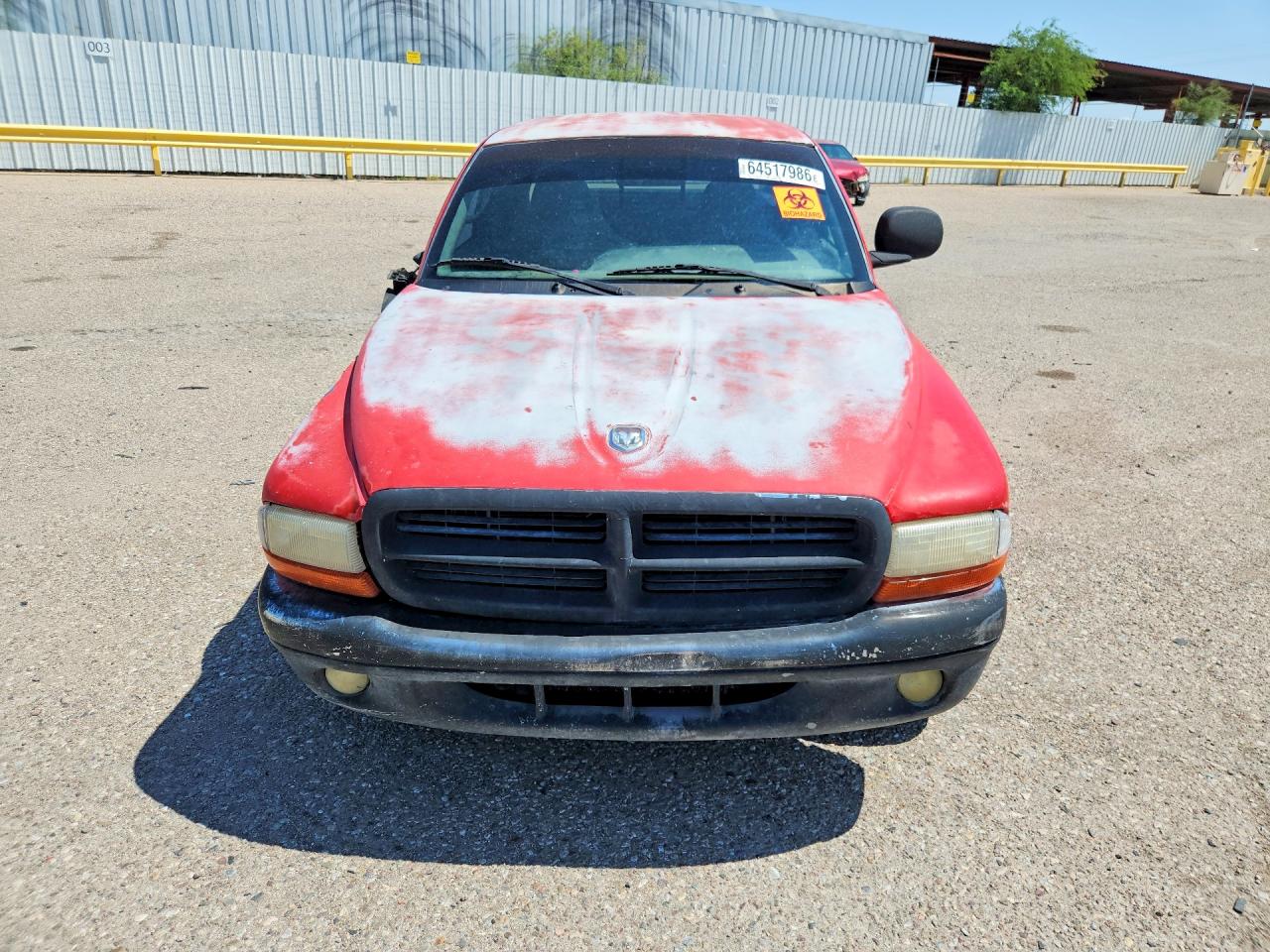 2000 Dodge Dakota Red vin: 1B7GL22X6YS667408