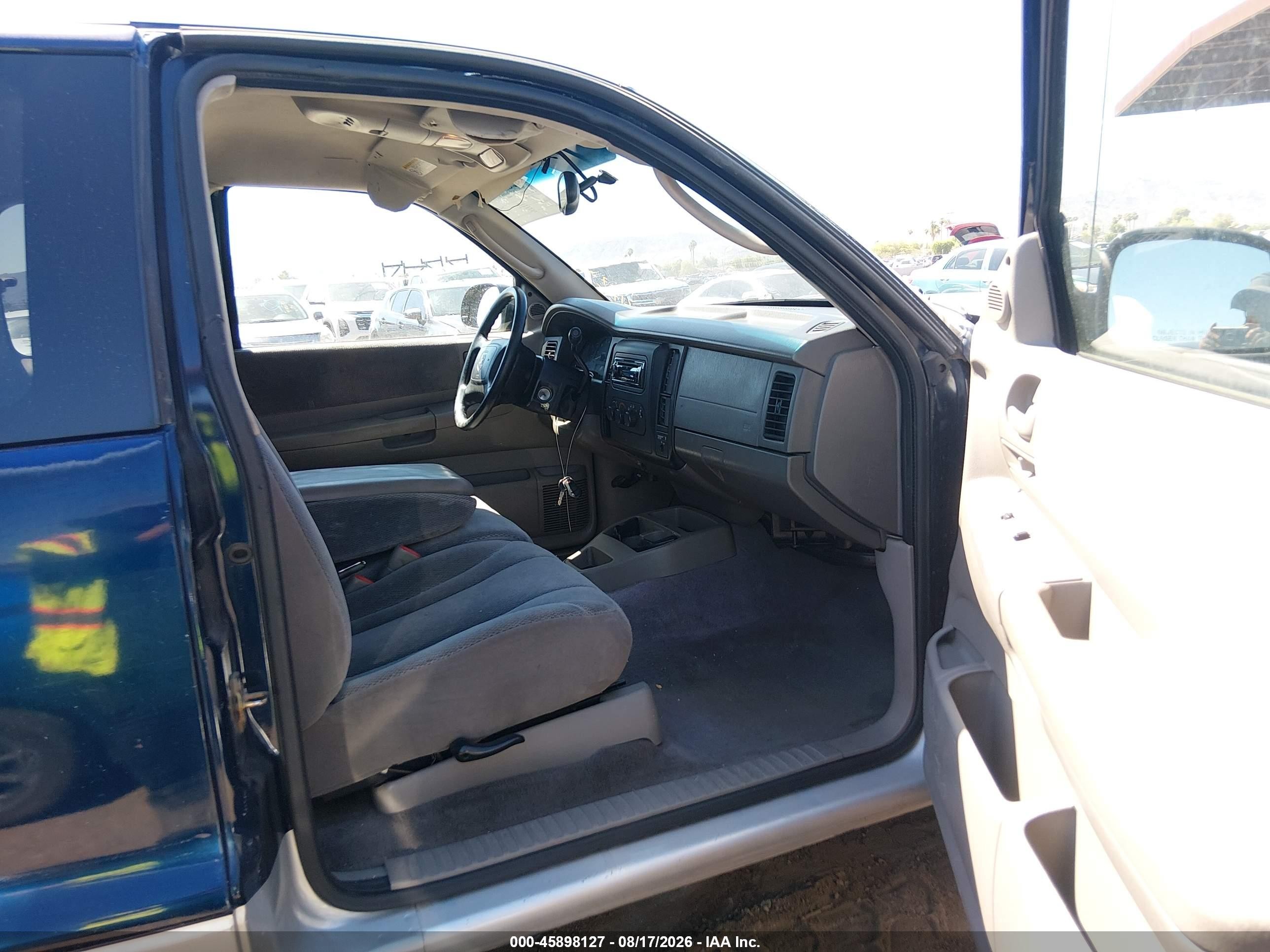 2001 Dodge Dakota Slt/sport Blue vin: 1B7GL22X71S217255