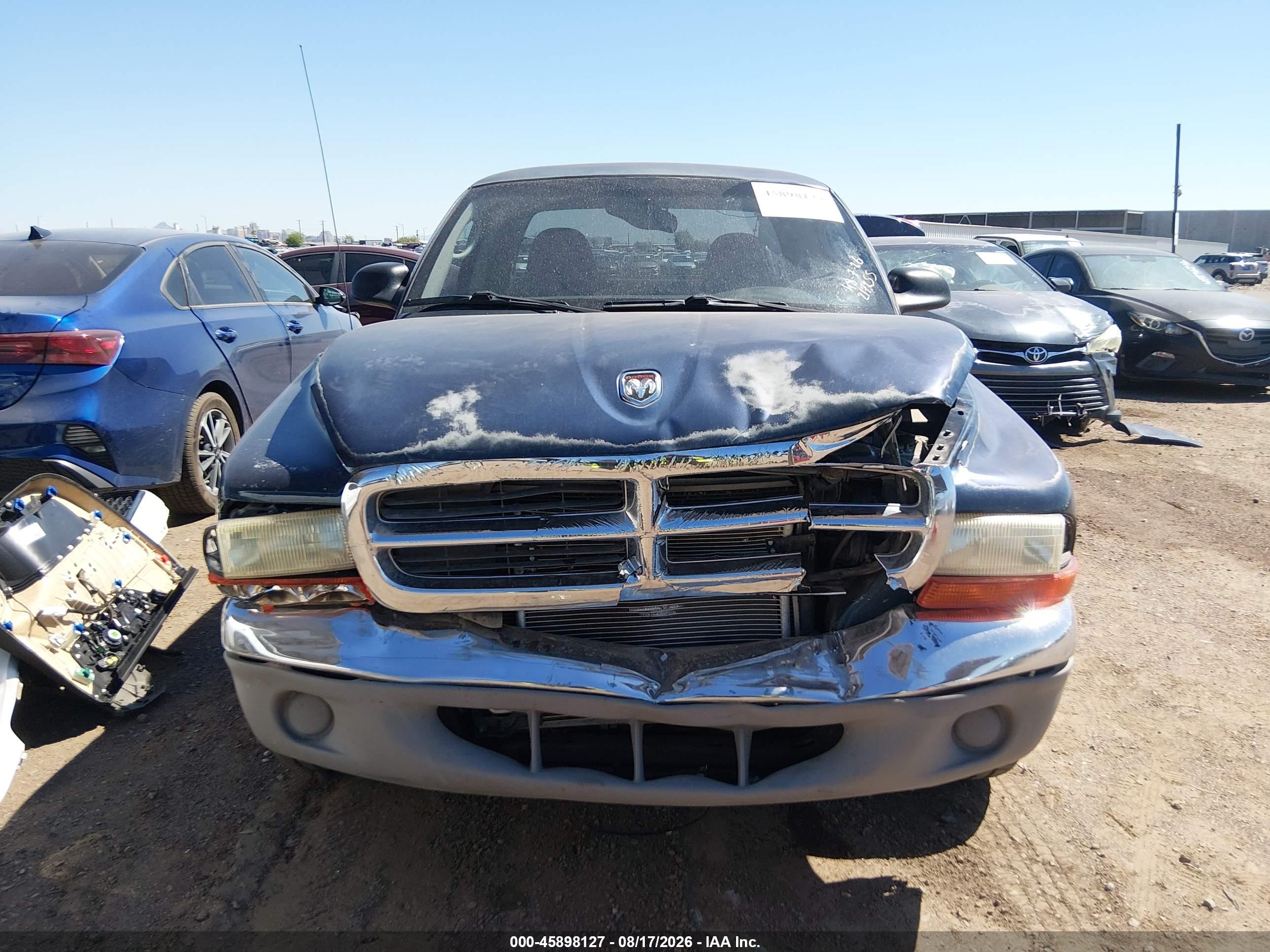 2001 Dodge Dakota Slt/sport Blue vin: 1B7GL22X71S217255
