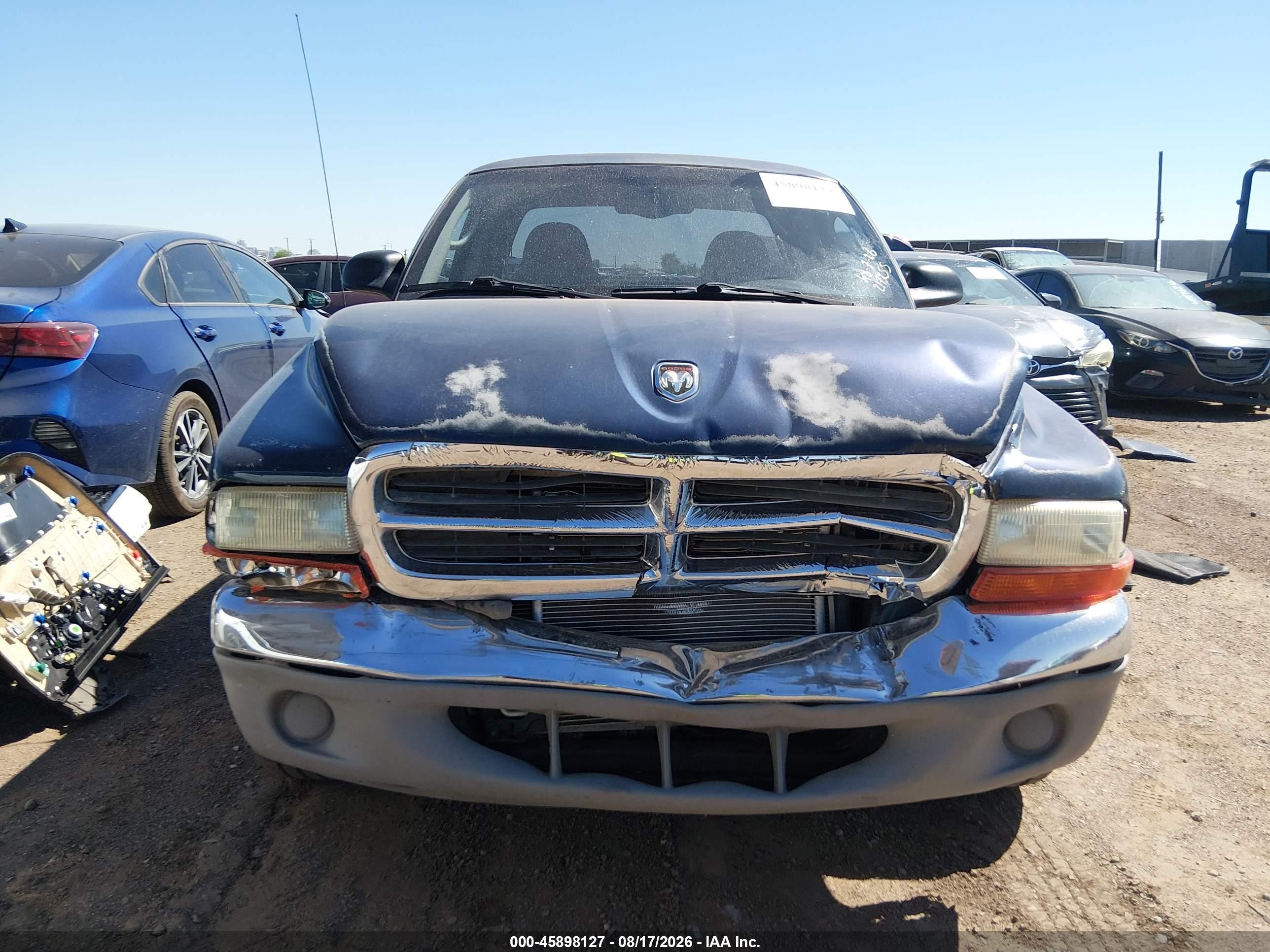 2001 Dodge Dakota Slt/sport Blue vin: 1B7GL22X71S217255
