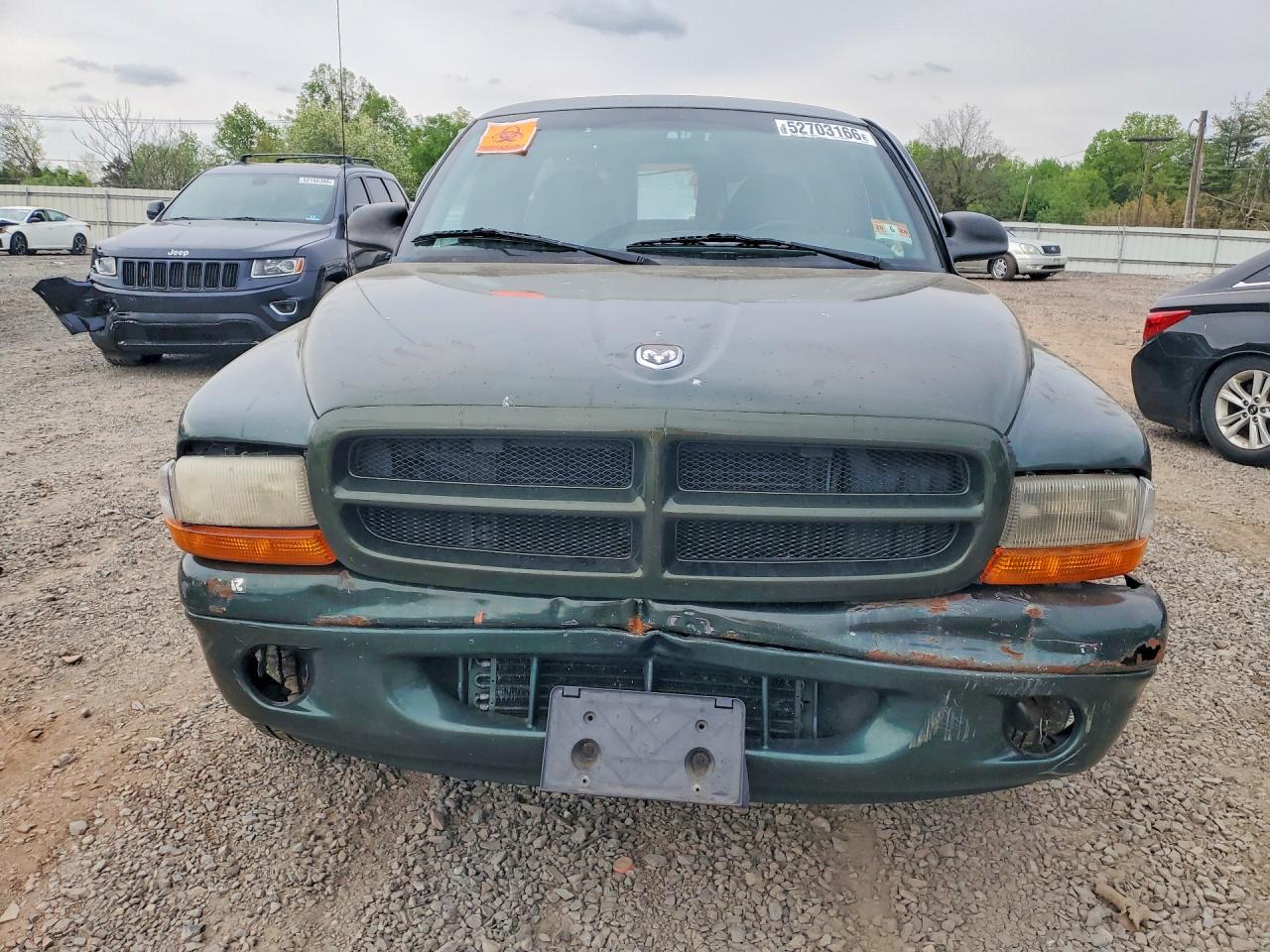 1999 Dodge Dakota Green vin: 1B7GL22X8XS121000