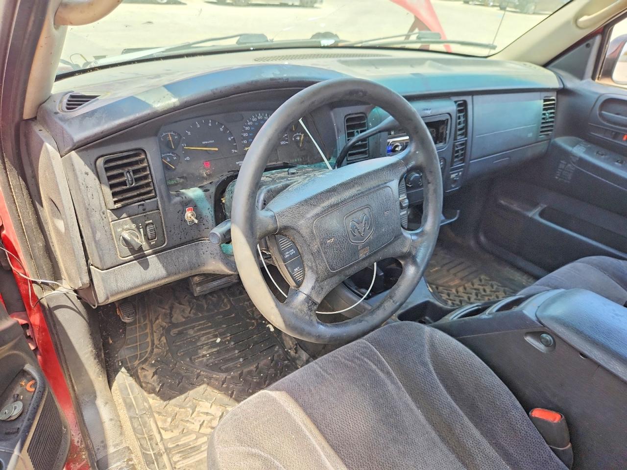 2001 Dodge Dakota Red vin: 1B7GL22X91S164543