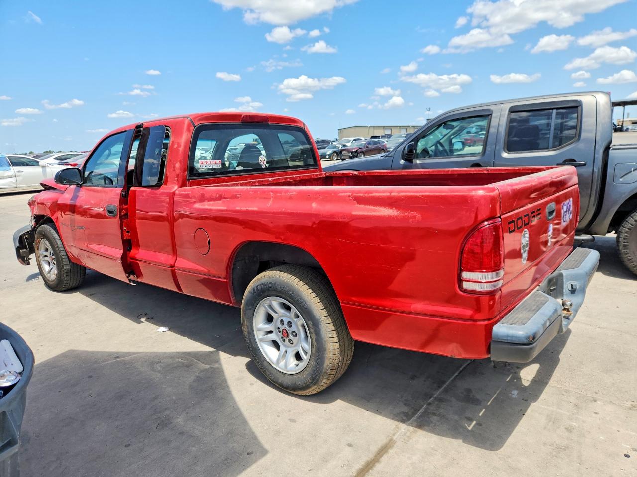 2001 Dodge Dakota Red vin: 1B7GL22X91S164543