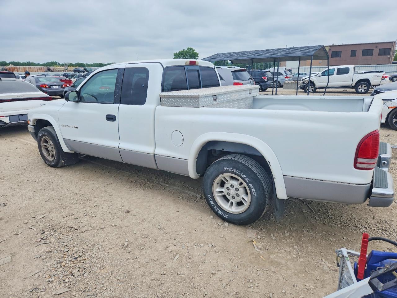1999 Dodge Dakota White vin: 1B7GL22X9XS205939