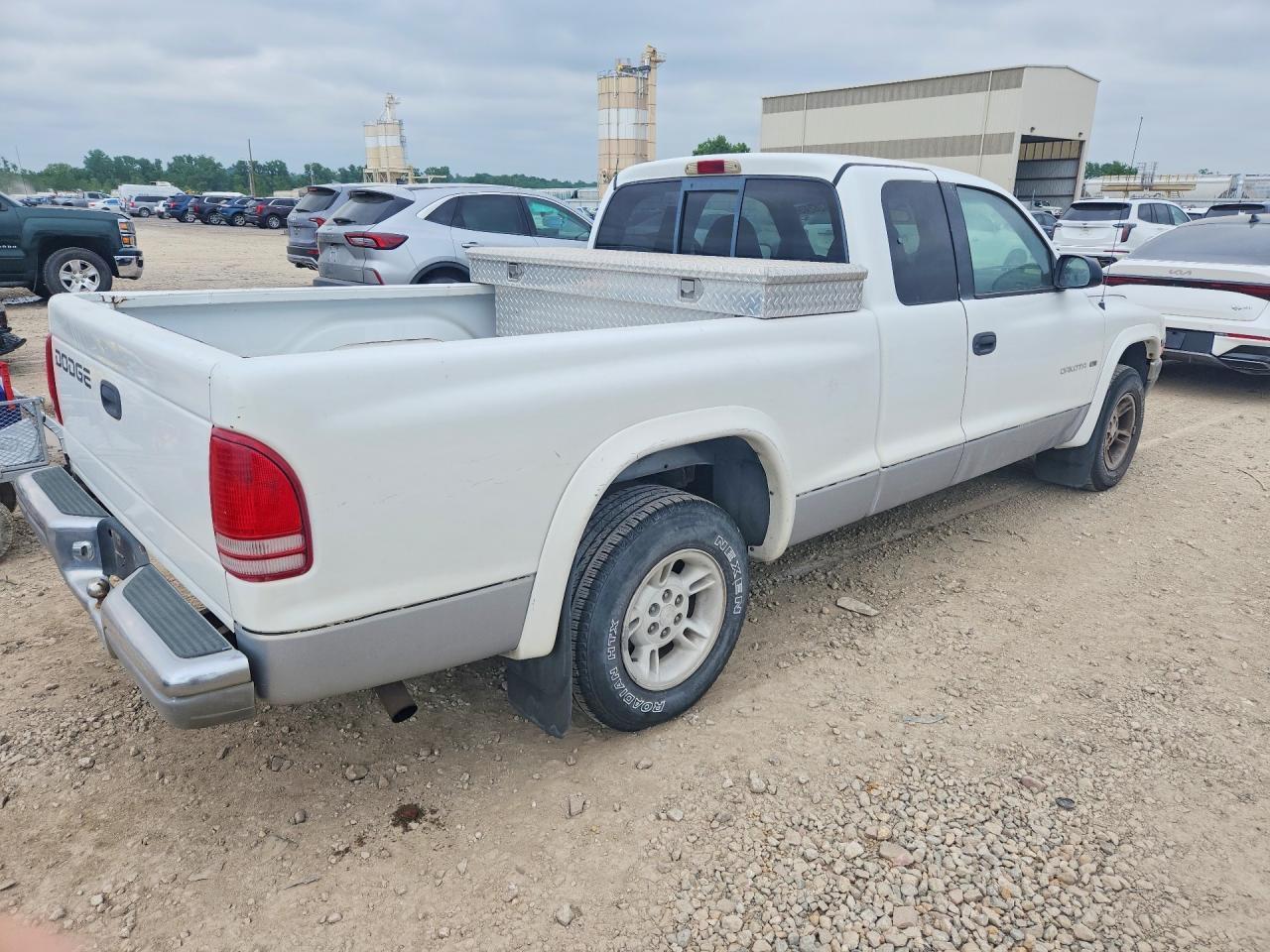 1999 Dodge Dakota White vin: 1B7GL22X9XS205939