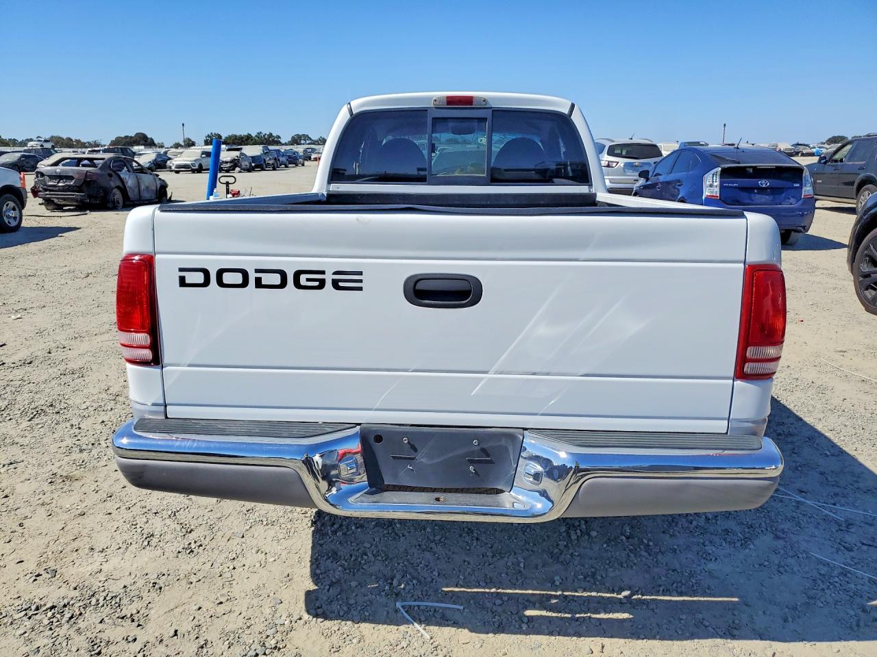 1999 Dodge Dakota Белый vin: 1B7GL22X9XS298025