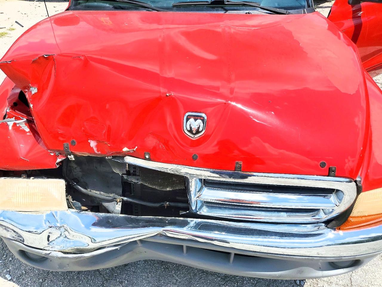 2000 Dodge Dakota Red vin: 1B7GL22X9YS755997