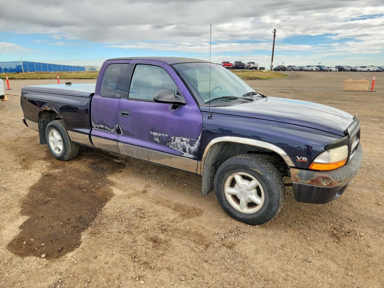 1998 Dodge Dakota Blue vin: 1B7GL22XXWS635364