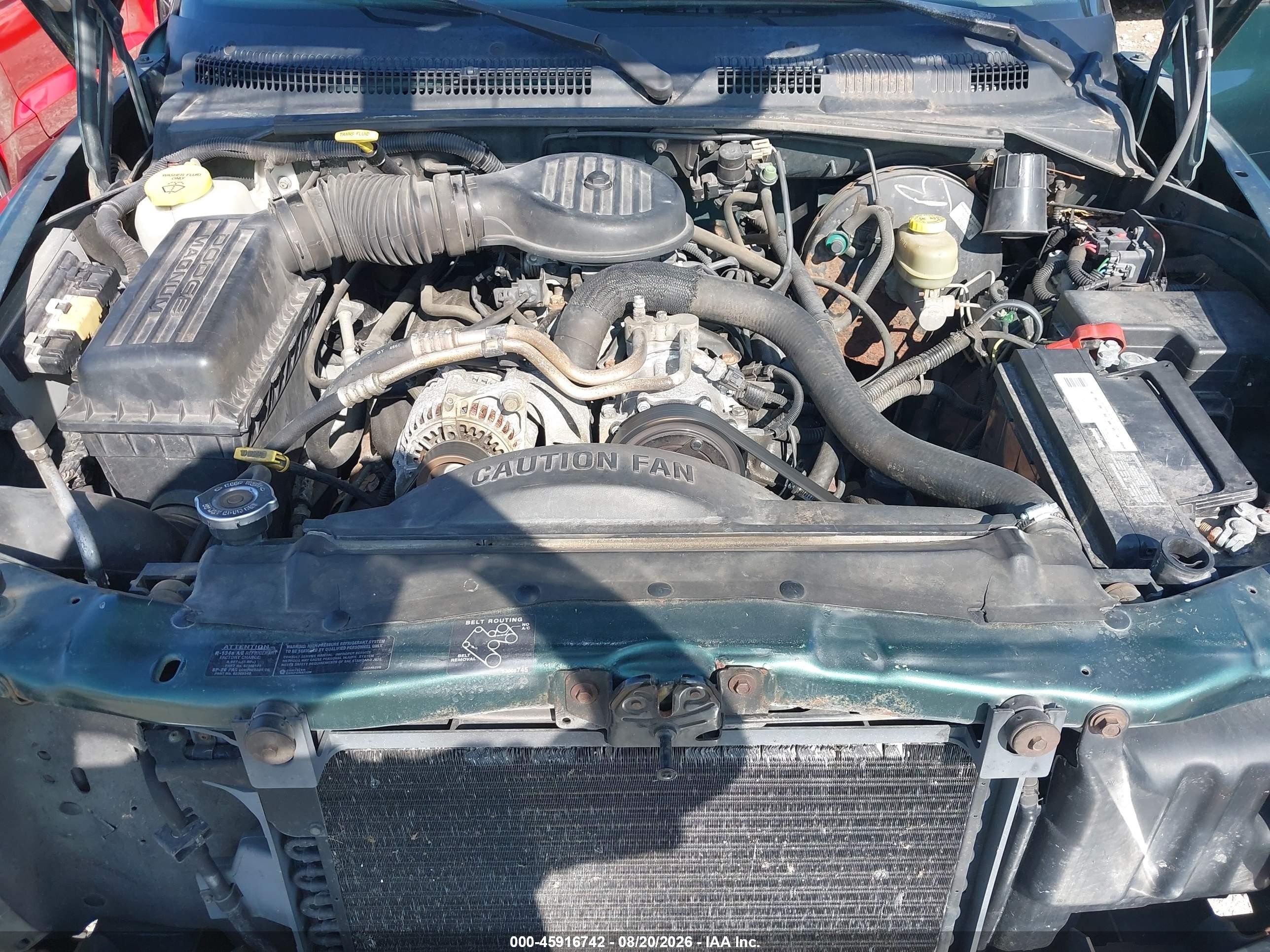1998 Dodge Dakota Slt/sport Green vin: 1B7GL22Y3WS648739