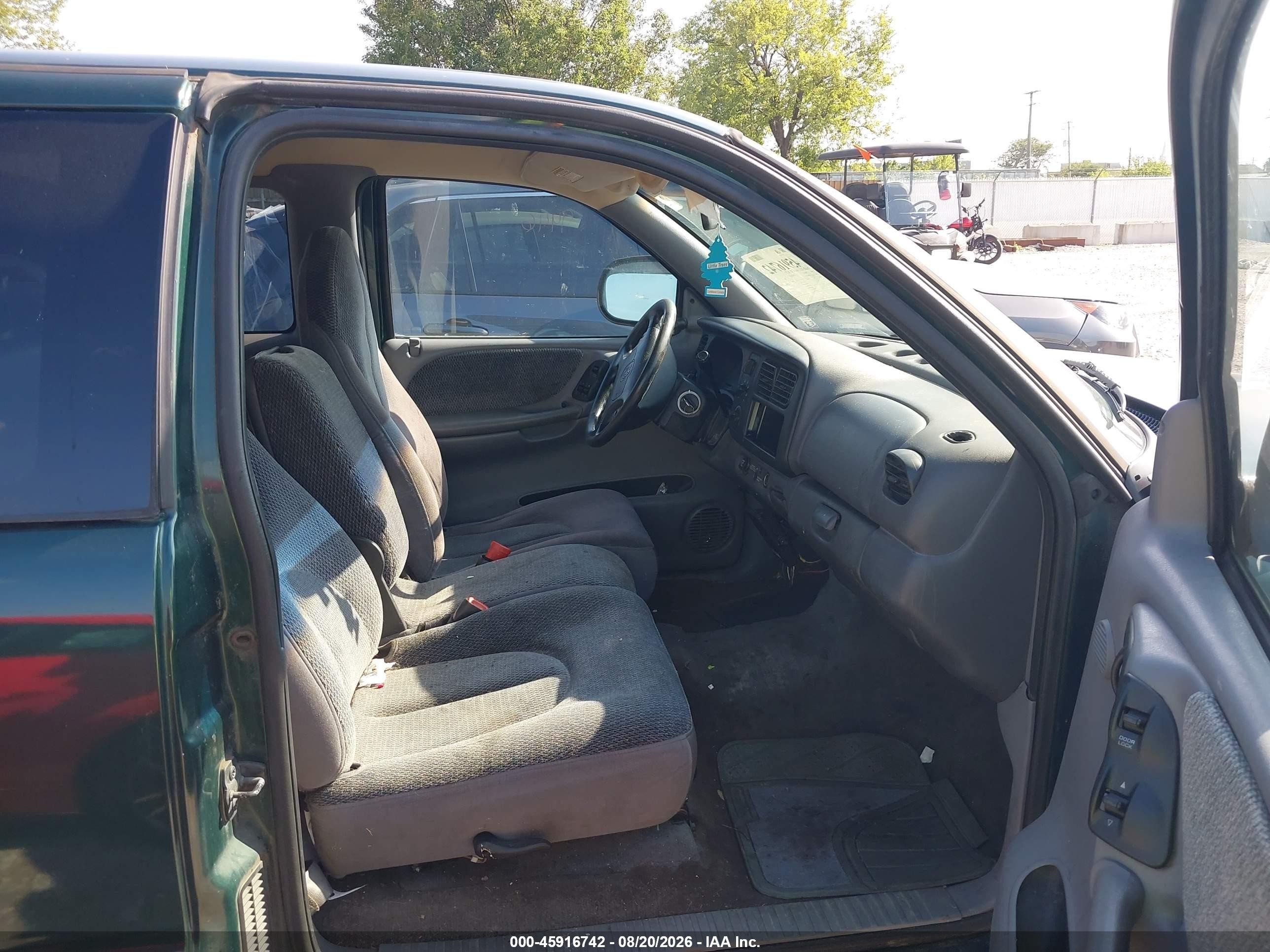 1998 Dodge Dakota Slt/sport Green vin: 1B7GL22Y3WS648739