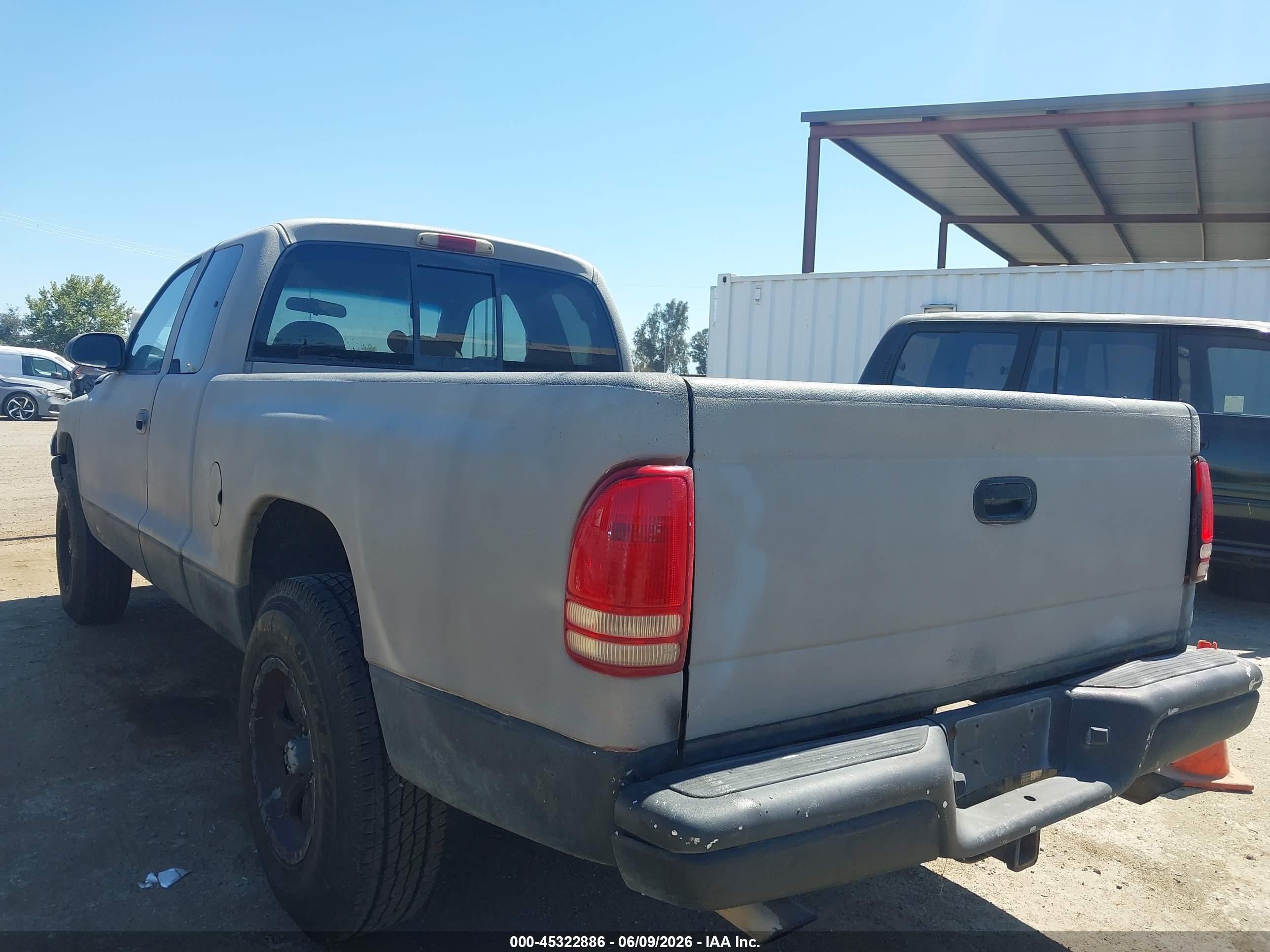 1998 Dodge Dakota Slt/sport Gray vin: 1B7GL22Y5WS531163