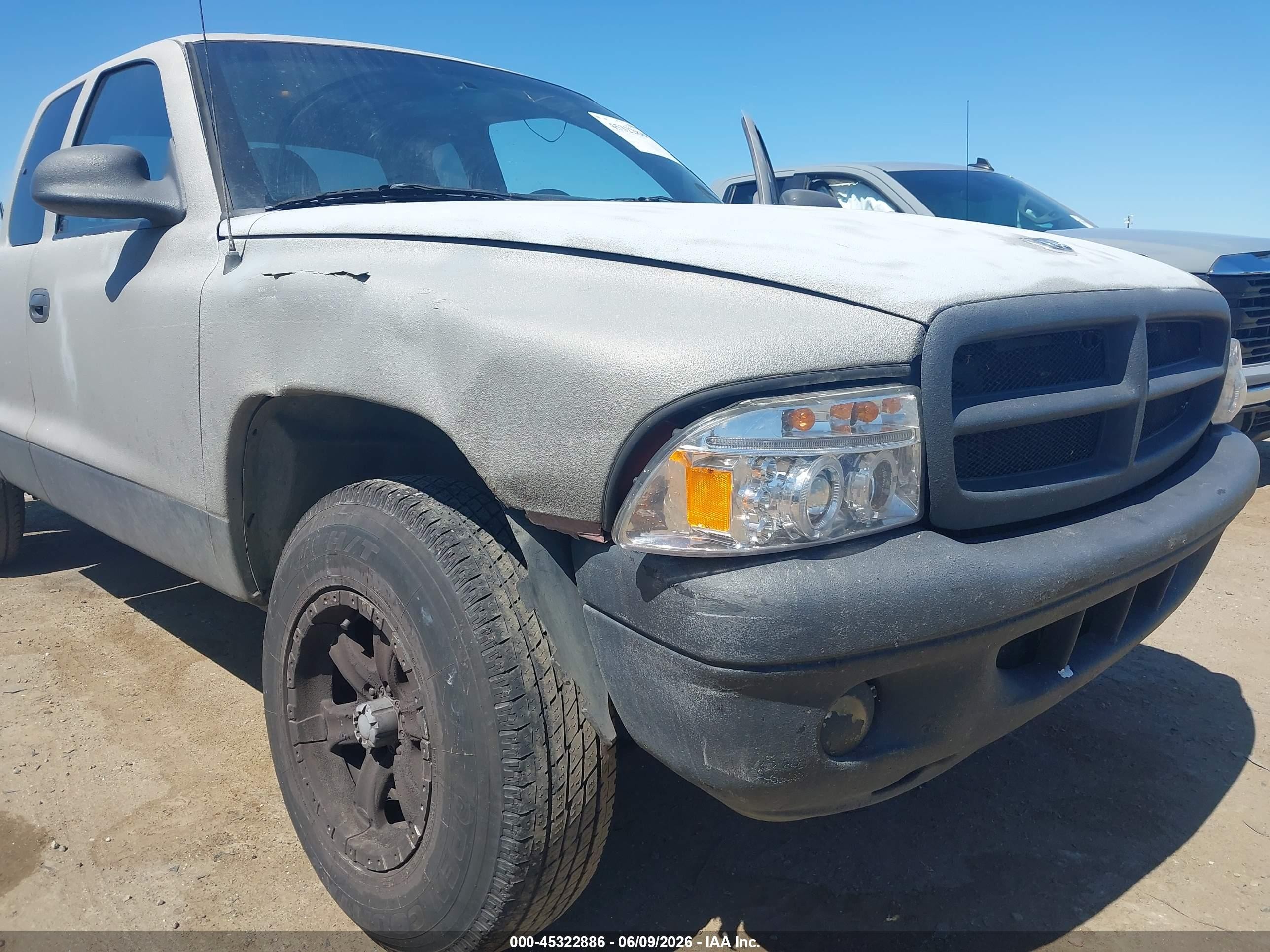 1998 Dodge Dakota Slt/sport Gray vin: 1B7GL22Y5WS531163
