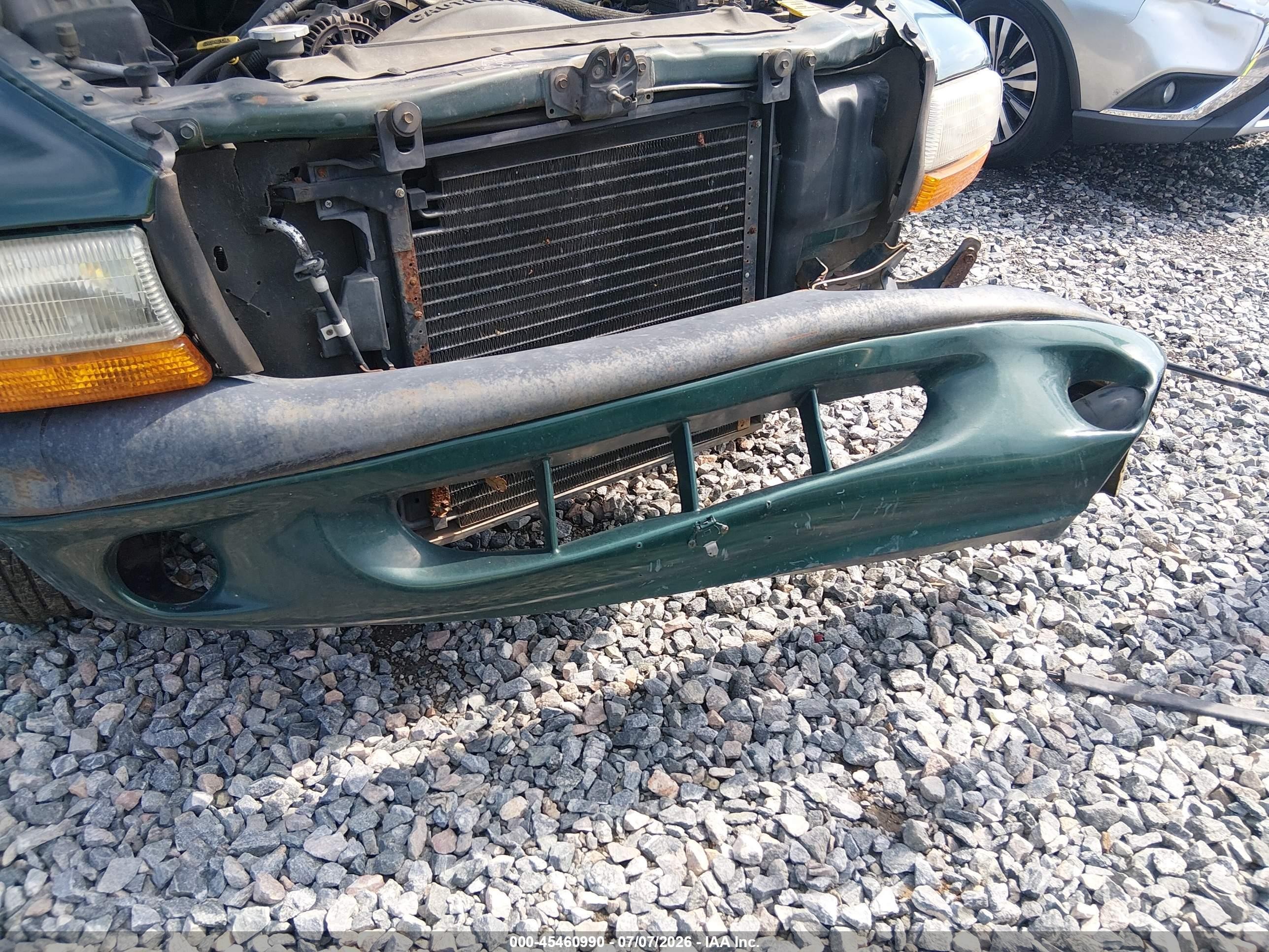 1999 Dodge Dakota Slt/sport Зеленый vin: 1B7GL22Y8XS161599
