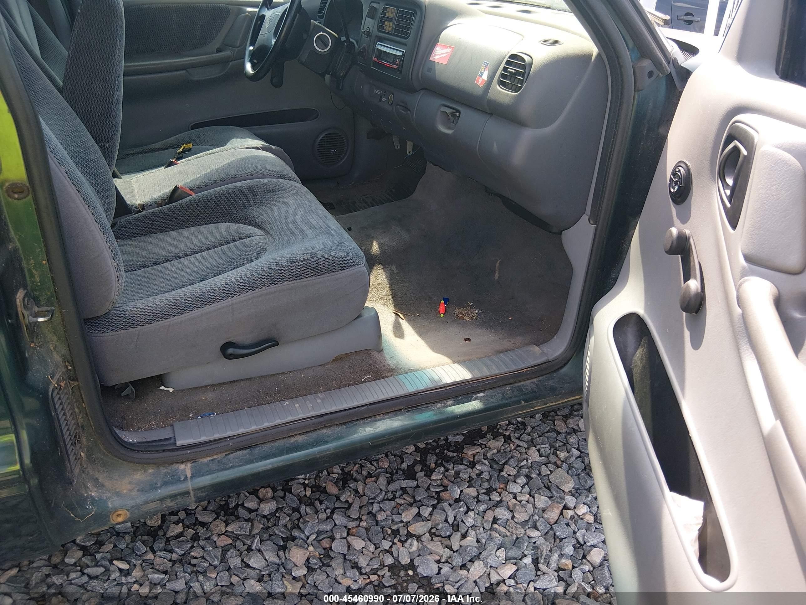 1999 Dodge Dakota Slt/sport Зеленый vin: 1B7GL22Y8XS161599