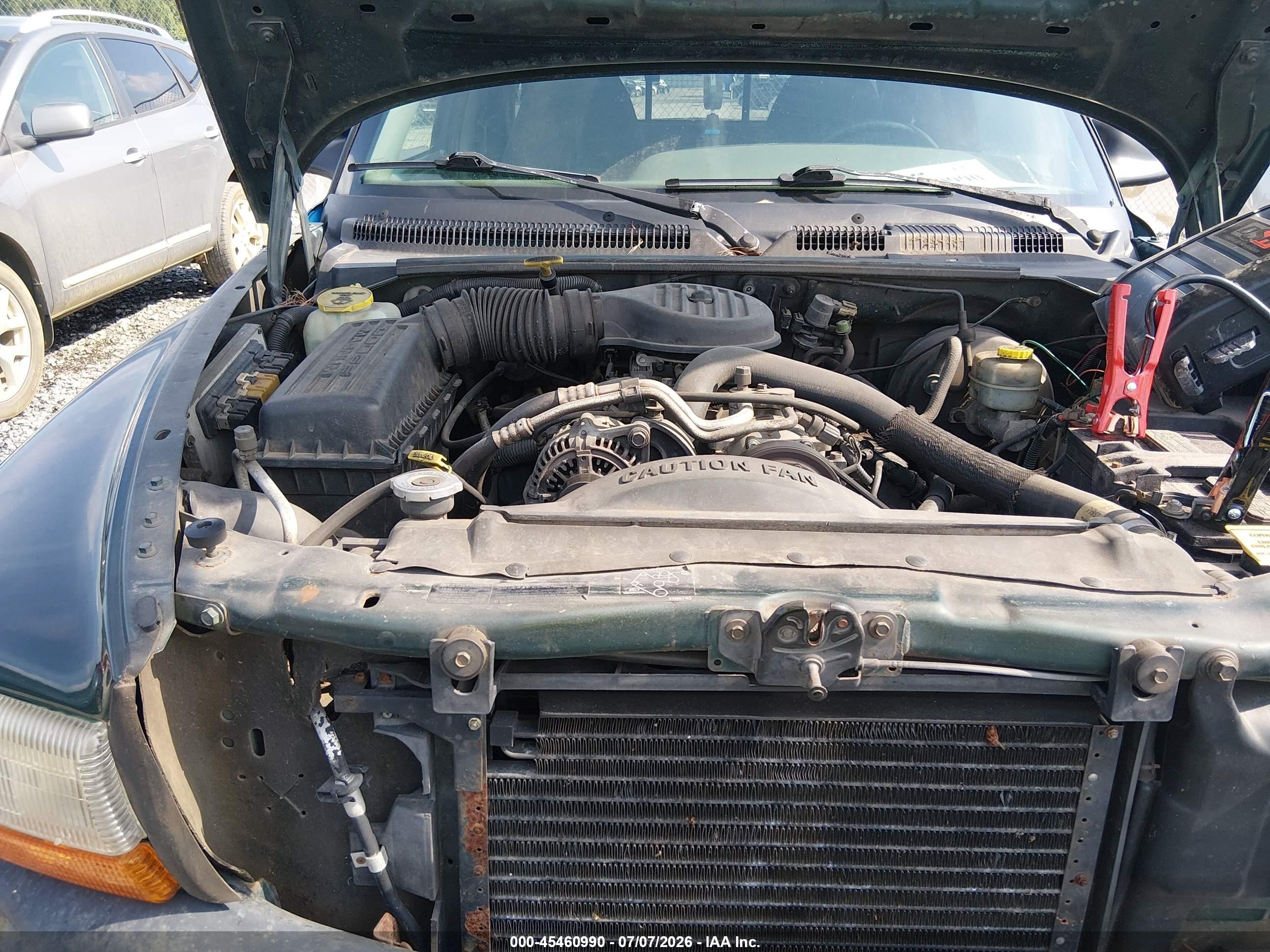 1999 Dodge Dakota Slt/sport Зеленый vin: 1B7GL22Y8XS161599