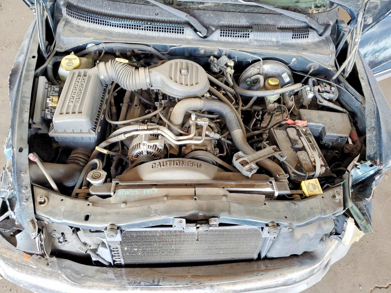 1998 Dodge Dakota Blue vin: 1B7GL22Y9WS662760