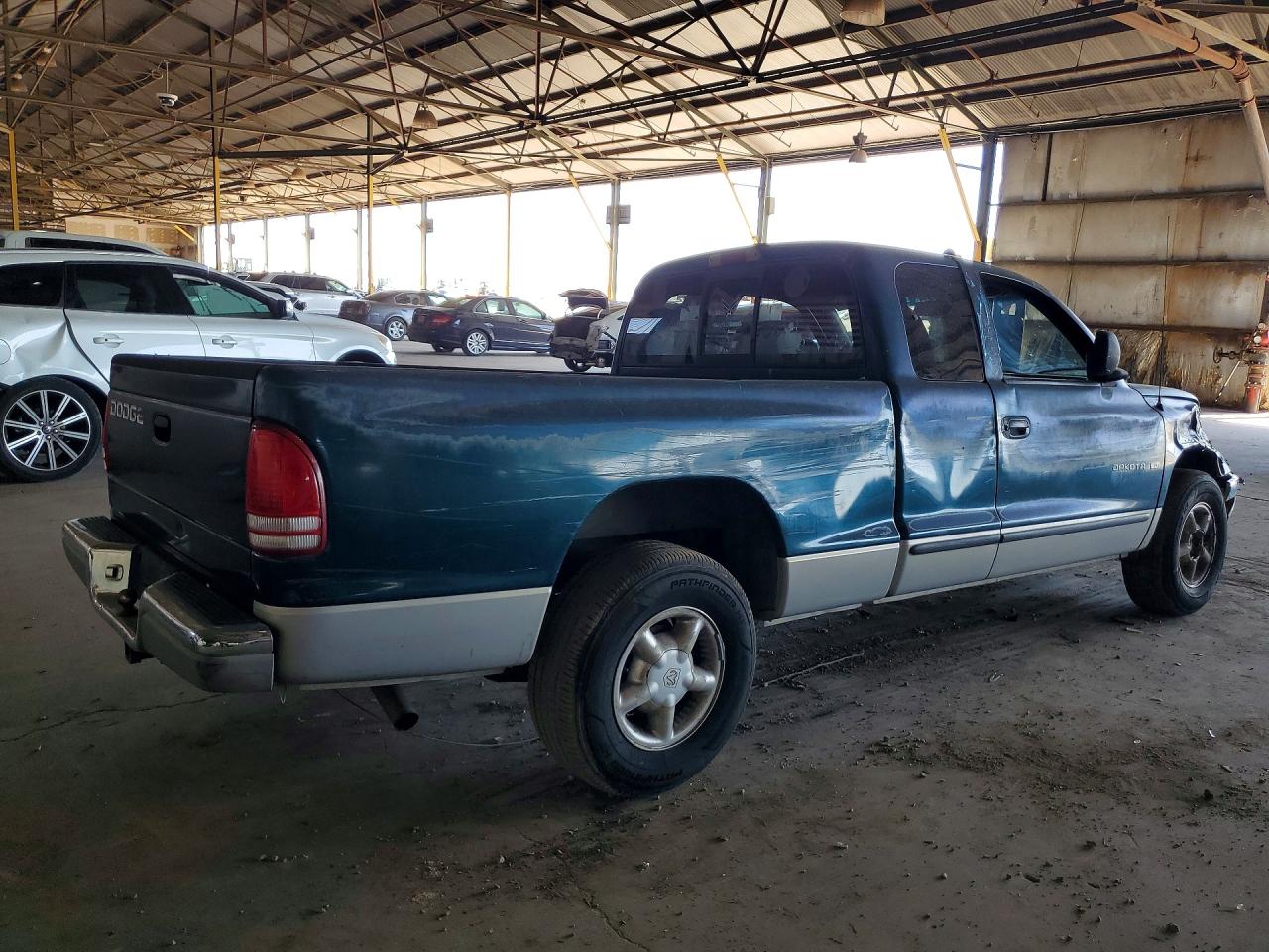 1998 Dodge Dakota Blue vin: 1B7GL22Y9WS662760