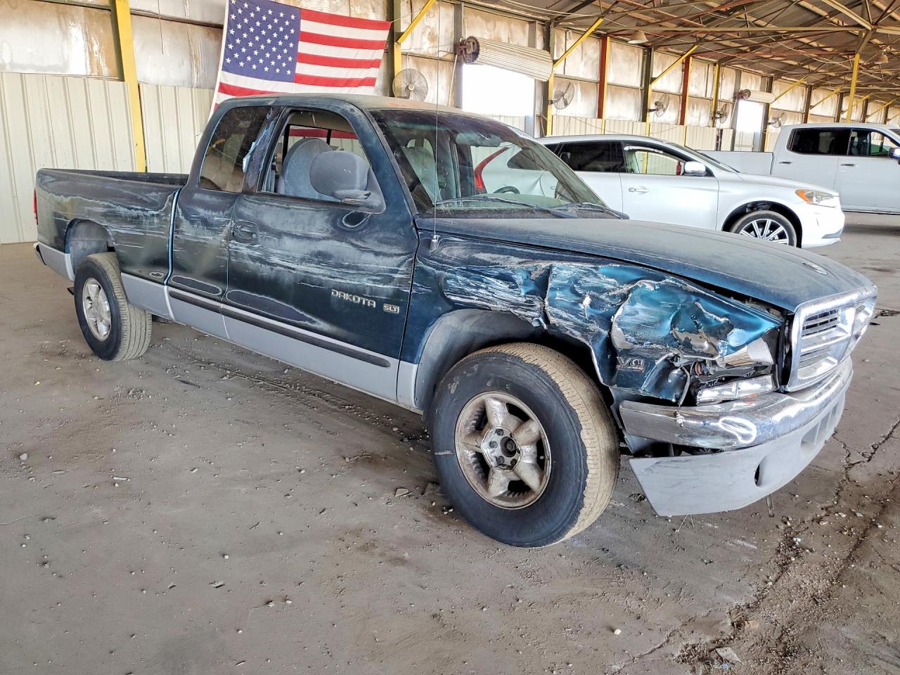 1998 Dodge Dakota Blue vin: 1B7GL22Y9WS662760