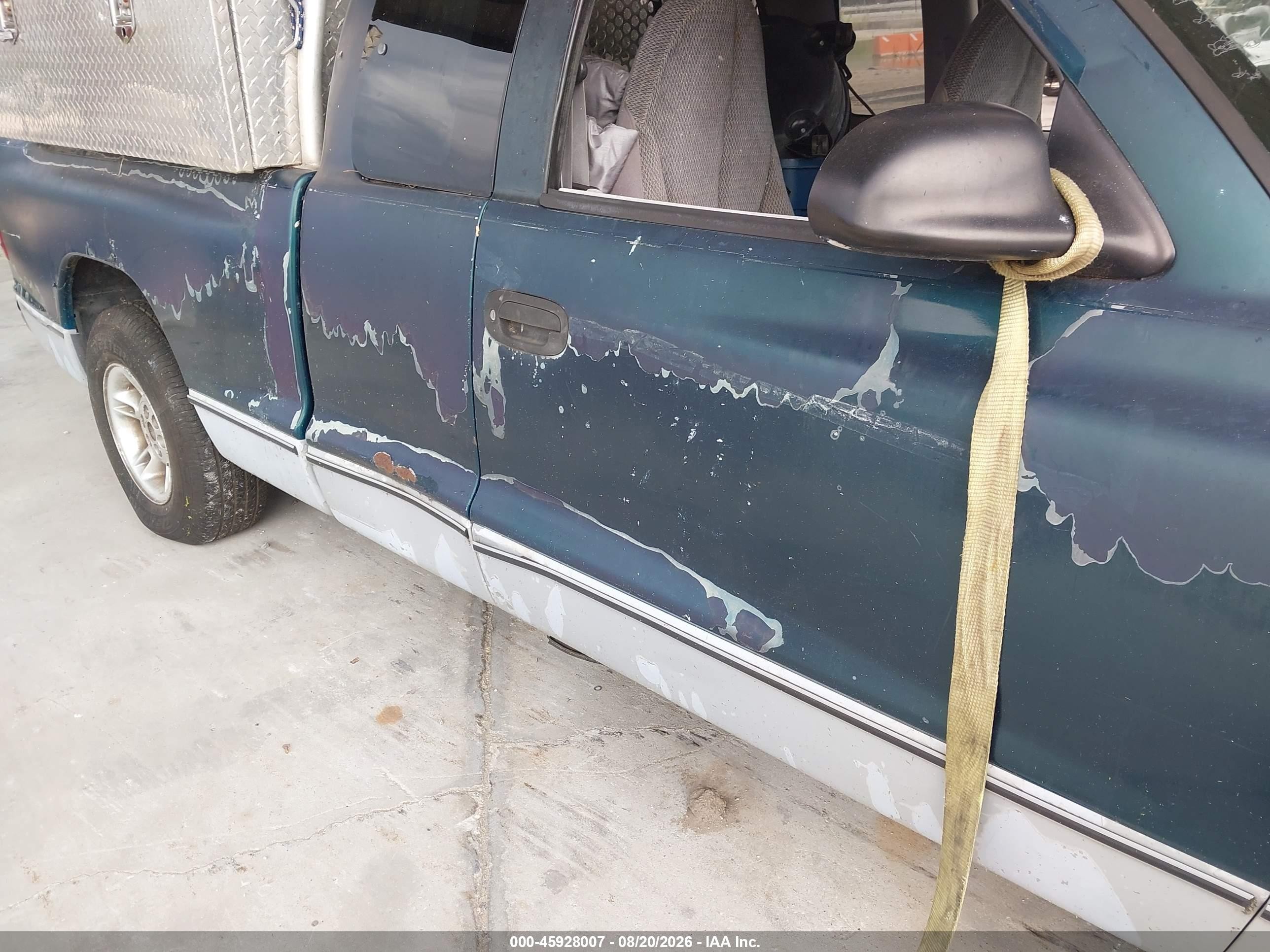 1998 Dodge Dakota Slt/sport Green vin: 1B7GL22YXWS599538