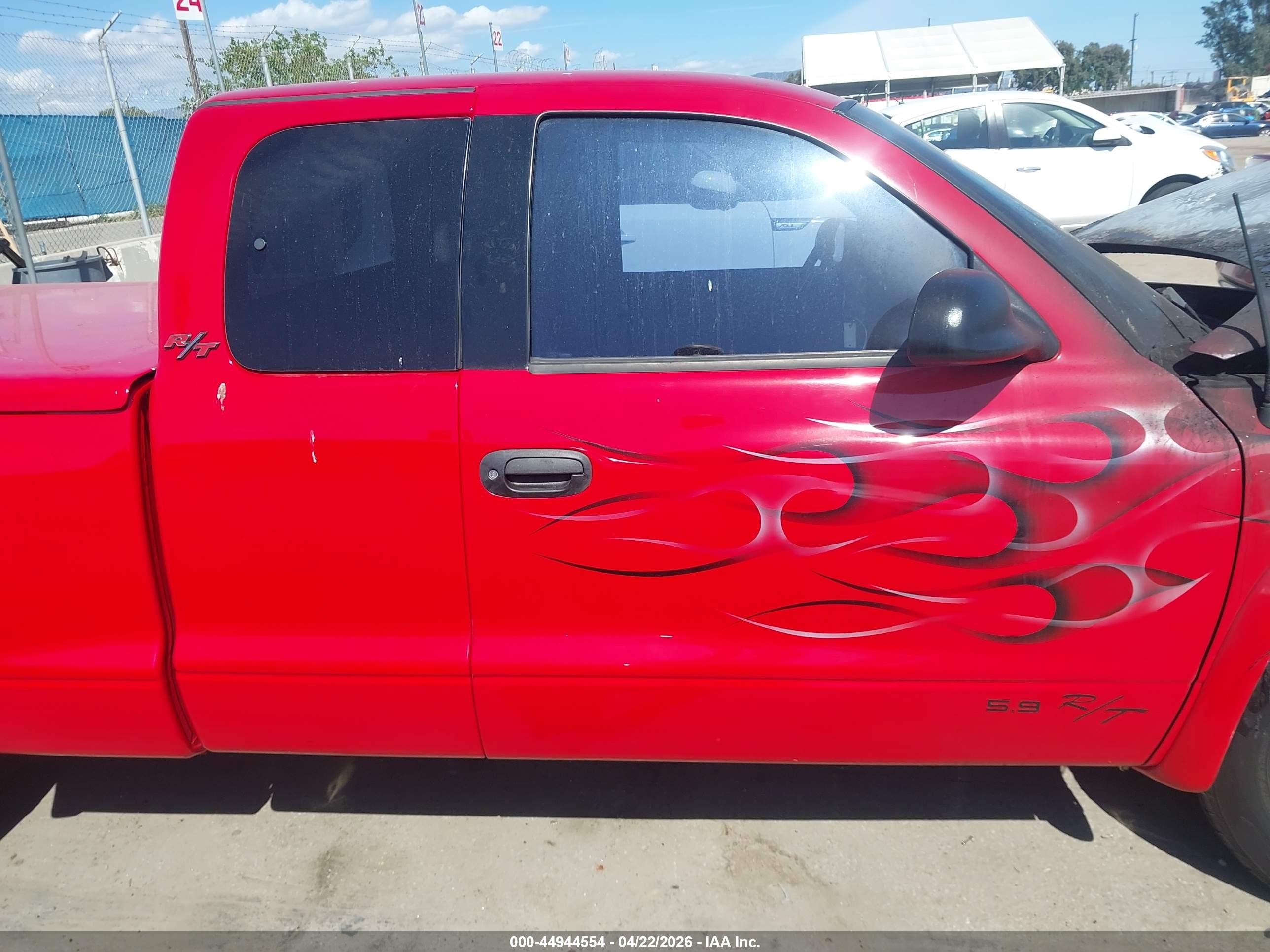 1999 Dodge Dakota Sport Красный vin: 1B7GL22Z5XS228376