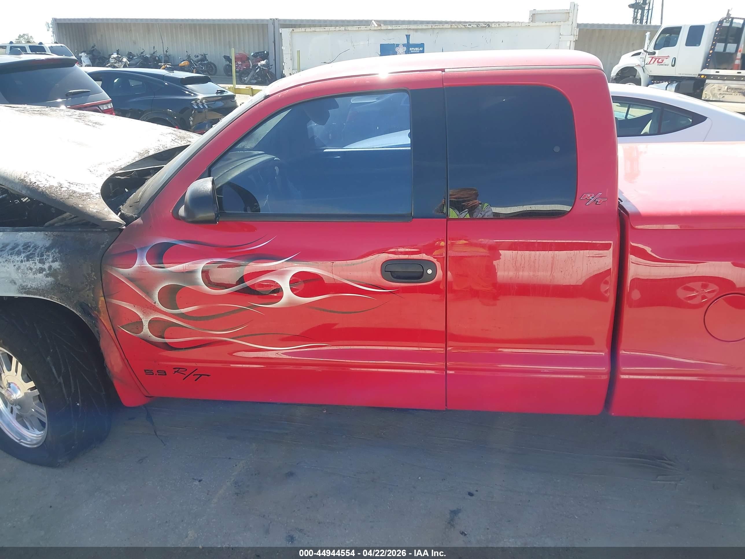 1999 Dodge Dakota Sport Красный vin: 1B7GL22Z5XS228376