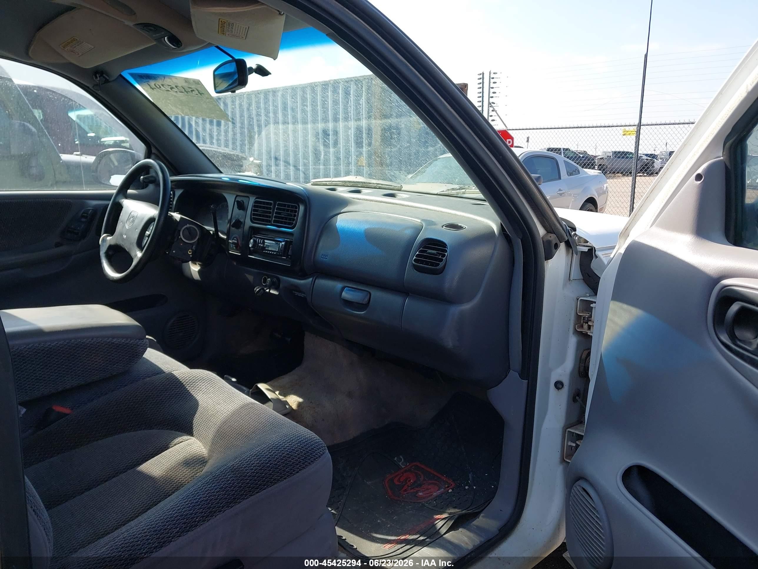 1997 Dodge Dakota Slt/sport White vin: 1B7GL23X0VS259464