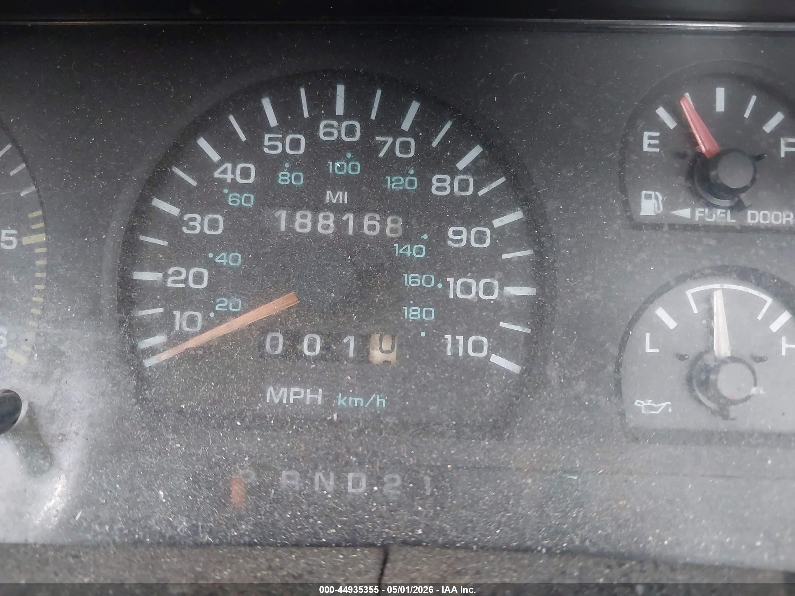 1994 Dodge Dakota   Red vin: 1B7GL23X1RW103481