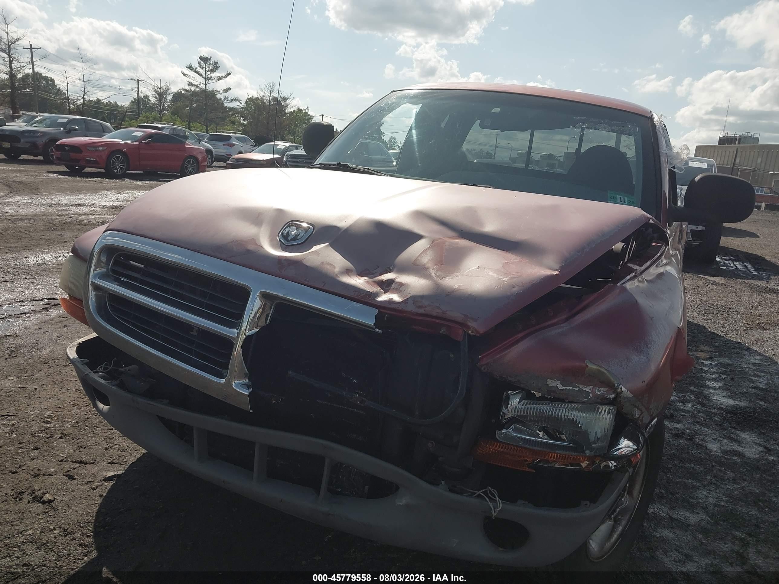 1997 Dodge Dakota Slt/sport Красный vin: 1B7GL23X1VS262373