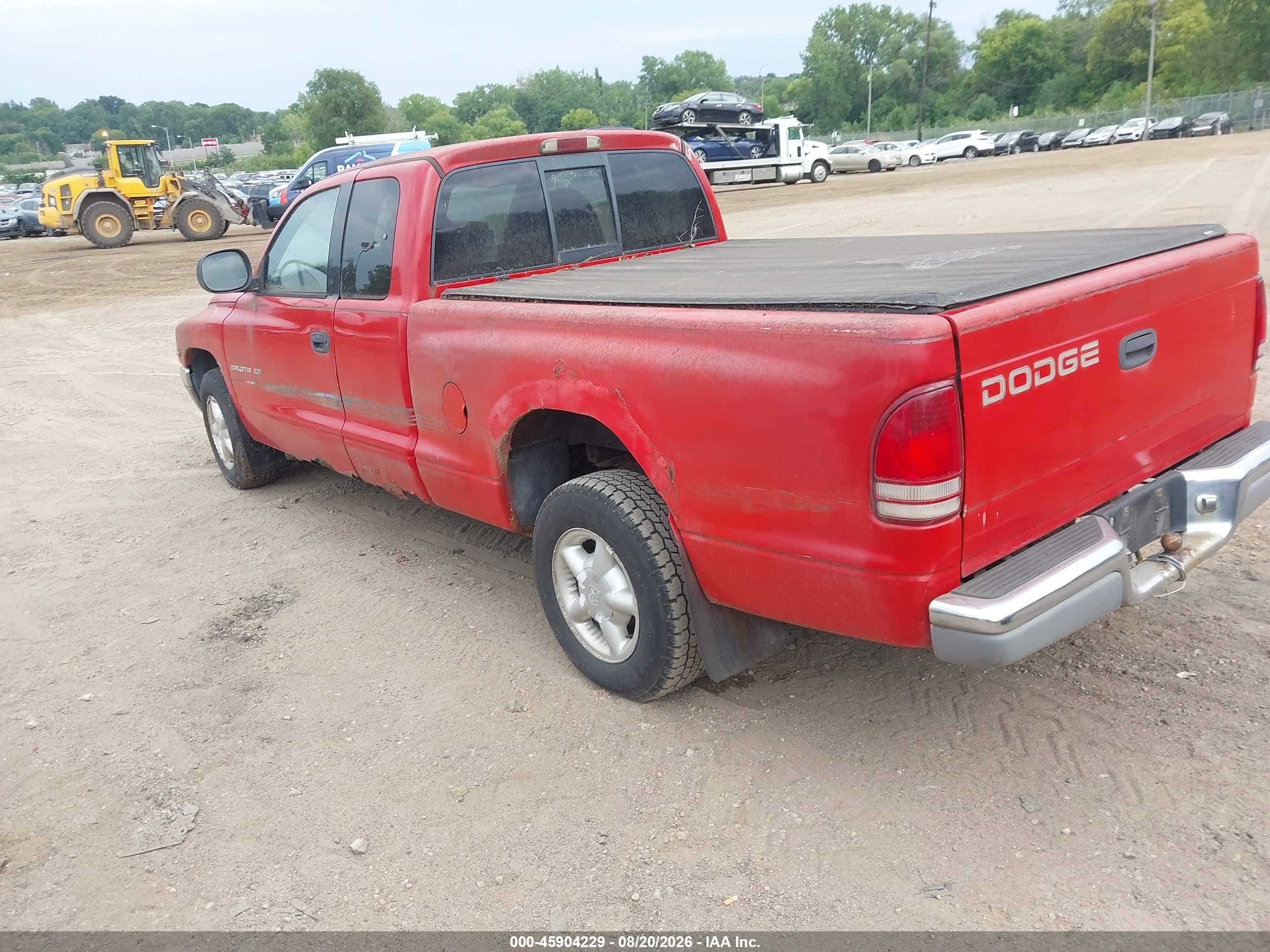 1997 Dodge Dakota Slt/sport Красный vin: 1B7GL23X2VS112756
