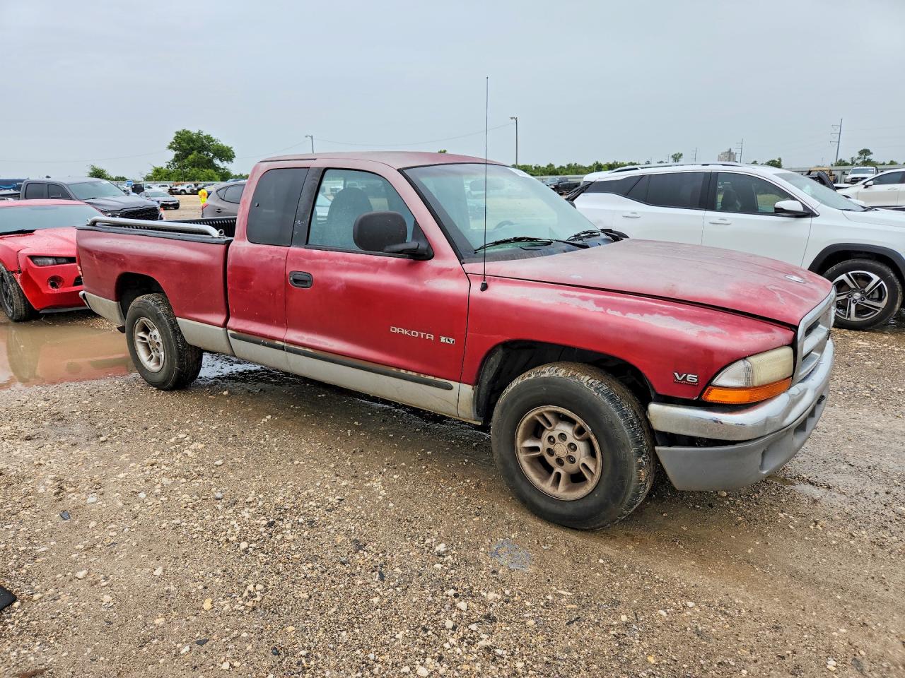 1997 Dodge Dakota Red vin: 1B7GL23X2VS158250