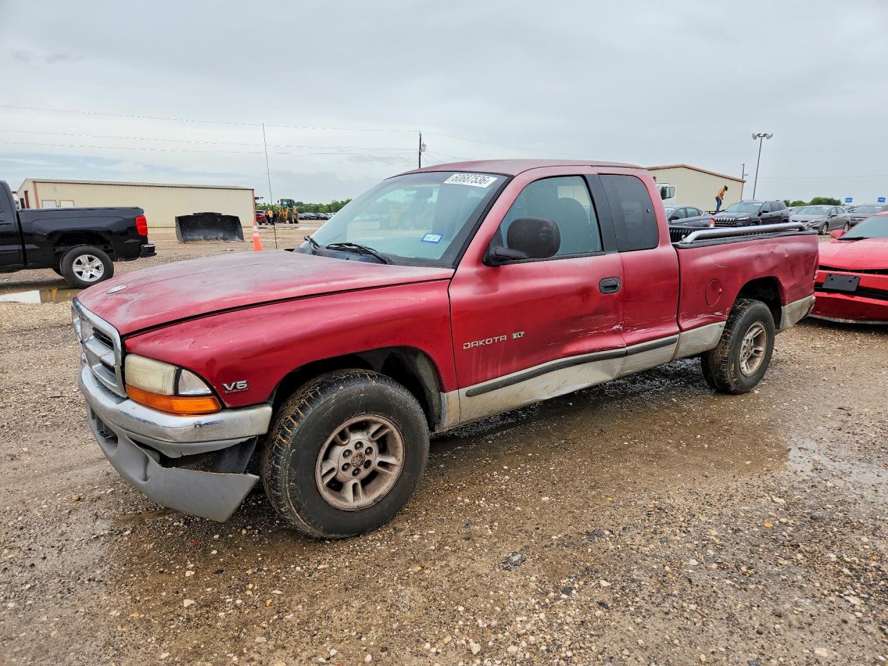 1997 Dodge Dakota Red vin: 1B7GL23X2VS158250