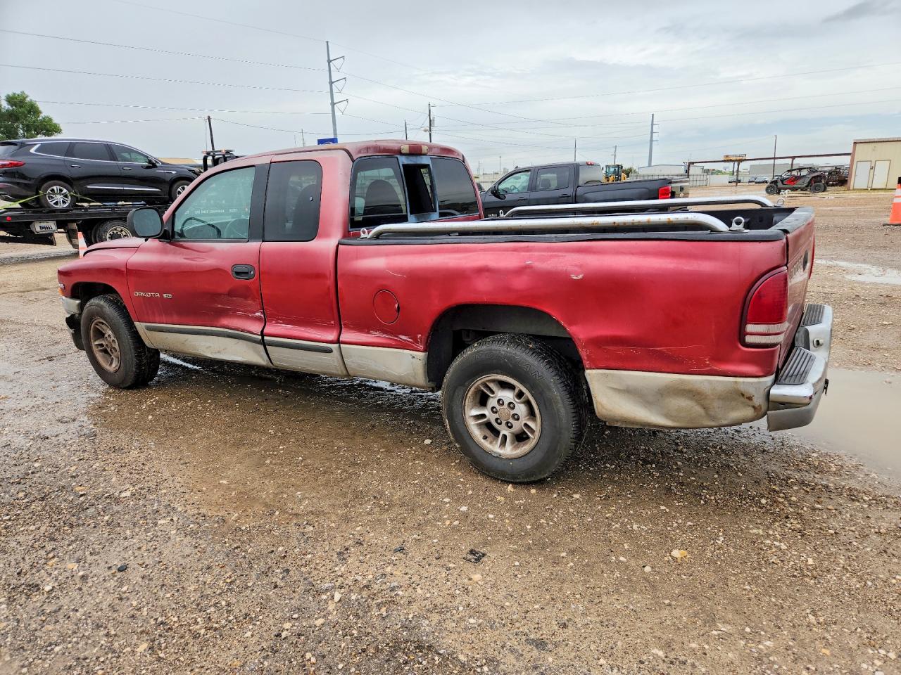 1997 Dodge Dakota Red vin: 1B7GL23X2VS158250